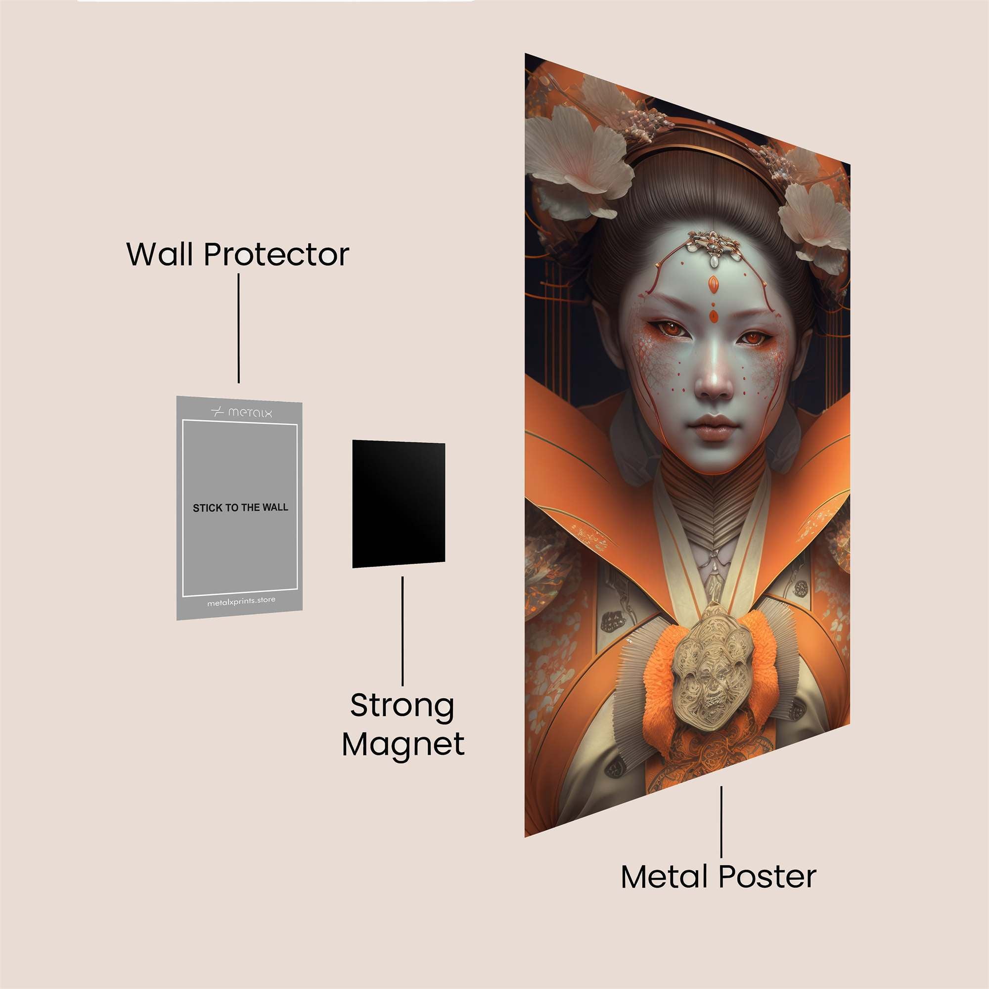 Empress Serene Safe Wall Magnetic / M