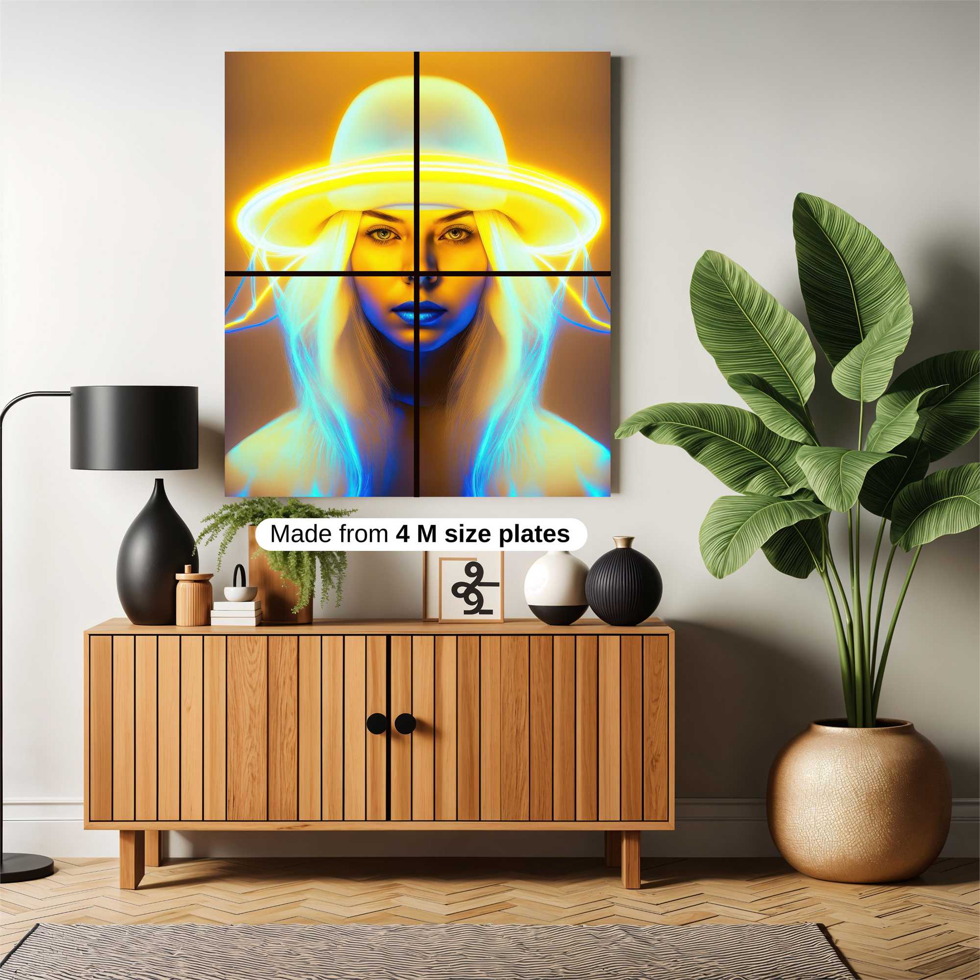 Neon Divinity Safe Wall Magnetic / M