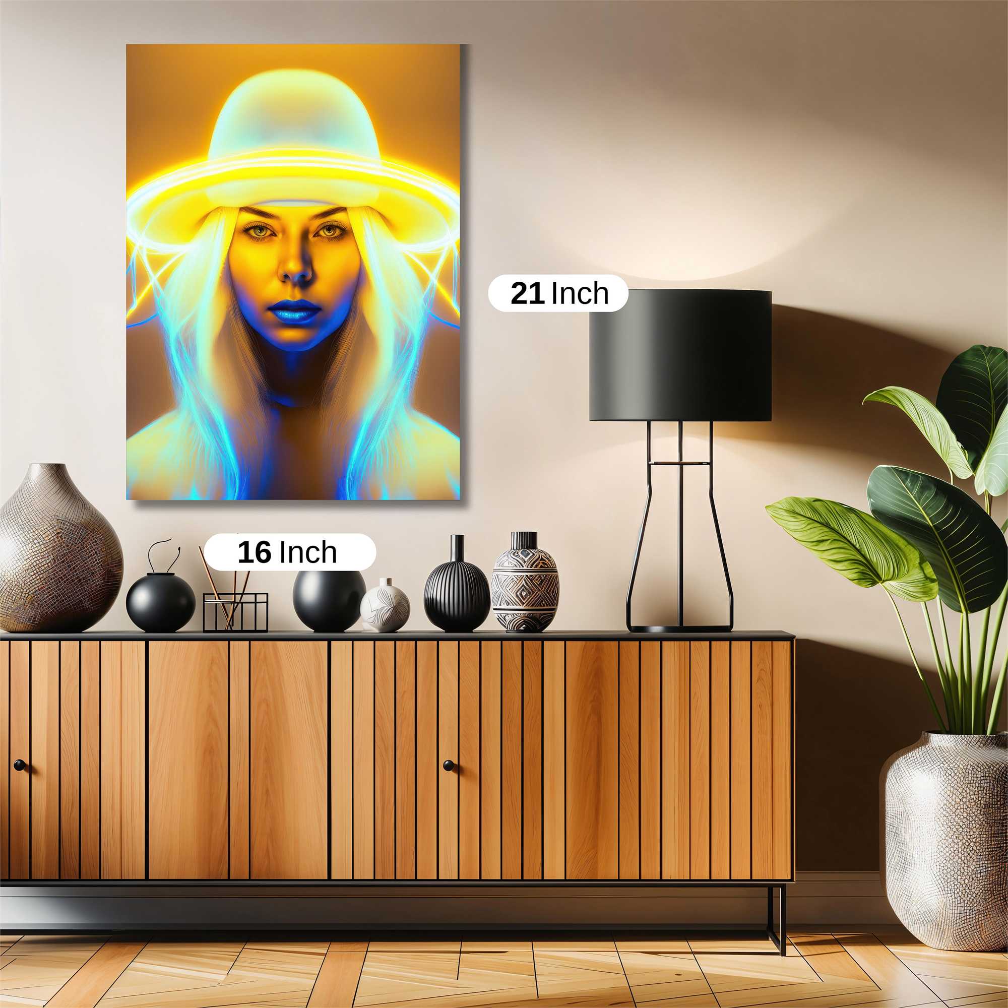 Neon Divinity Safe Wall Magnetic / M