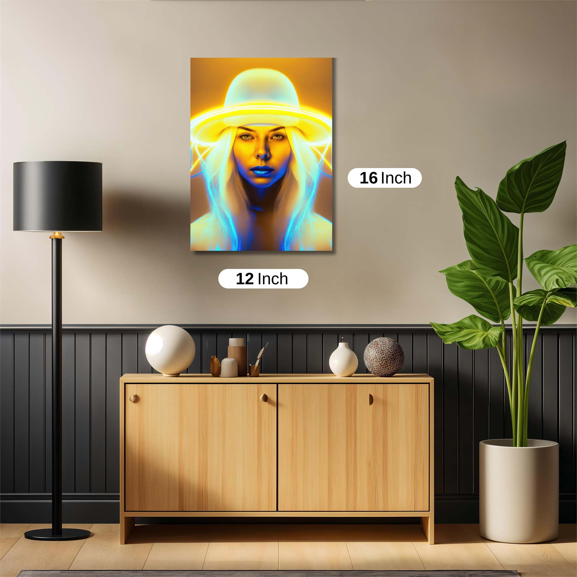 Neon Divinity Safe Wall Magnetic / M