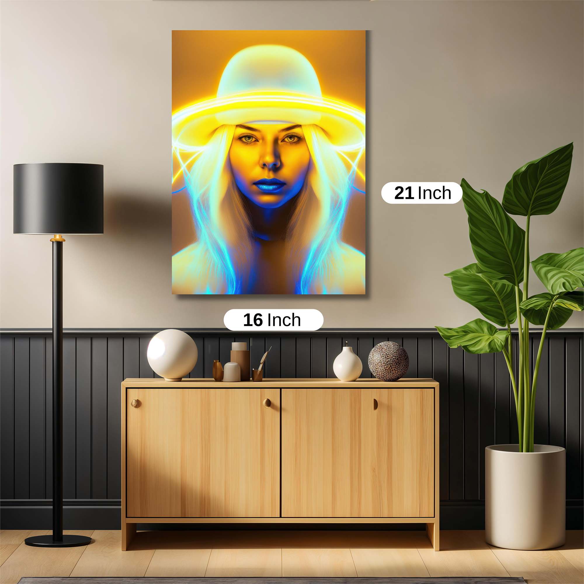 Neon Divinity Safe Wall Magnetic / M