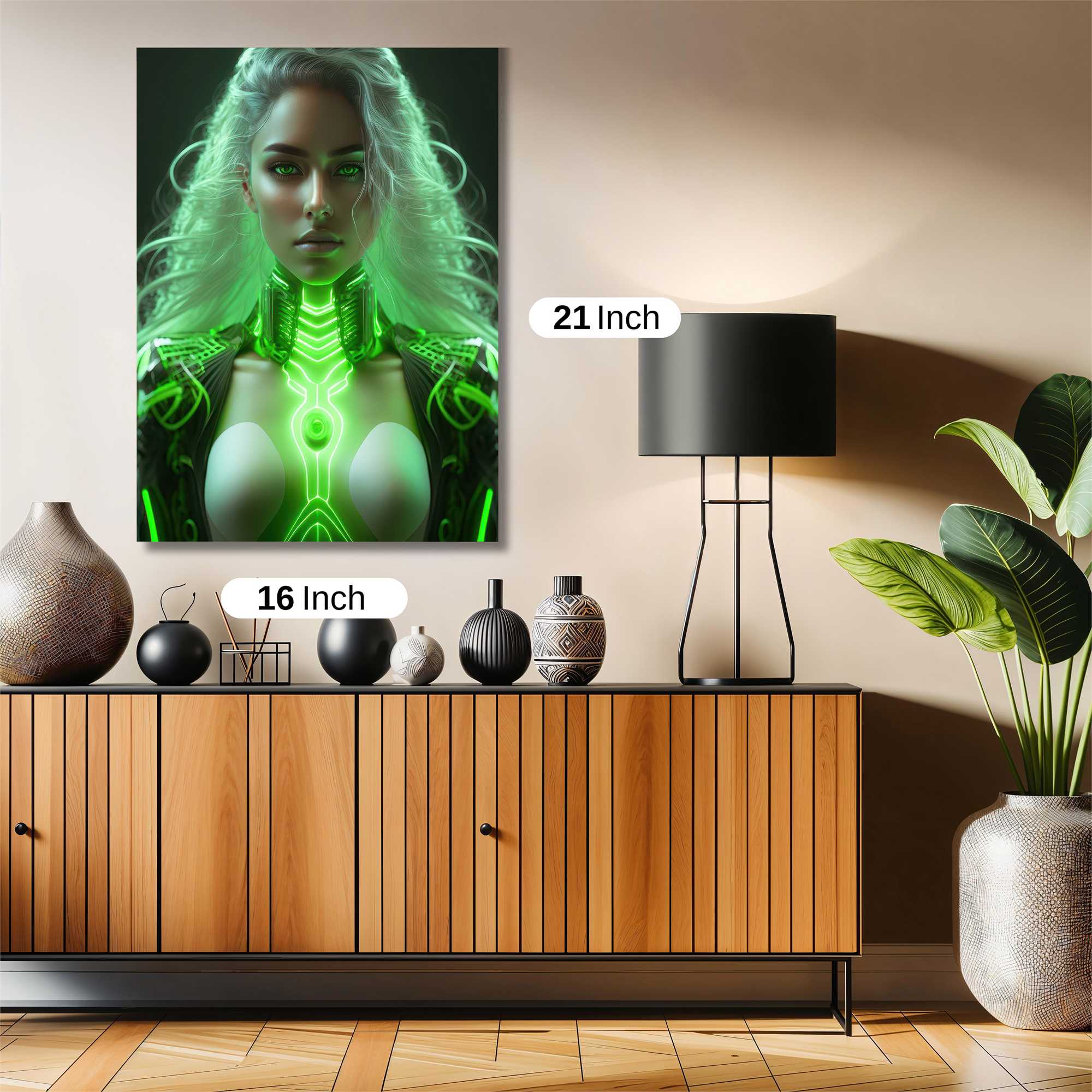 Cyber Enigma Safe Wall Magnetic / M