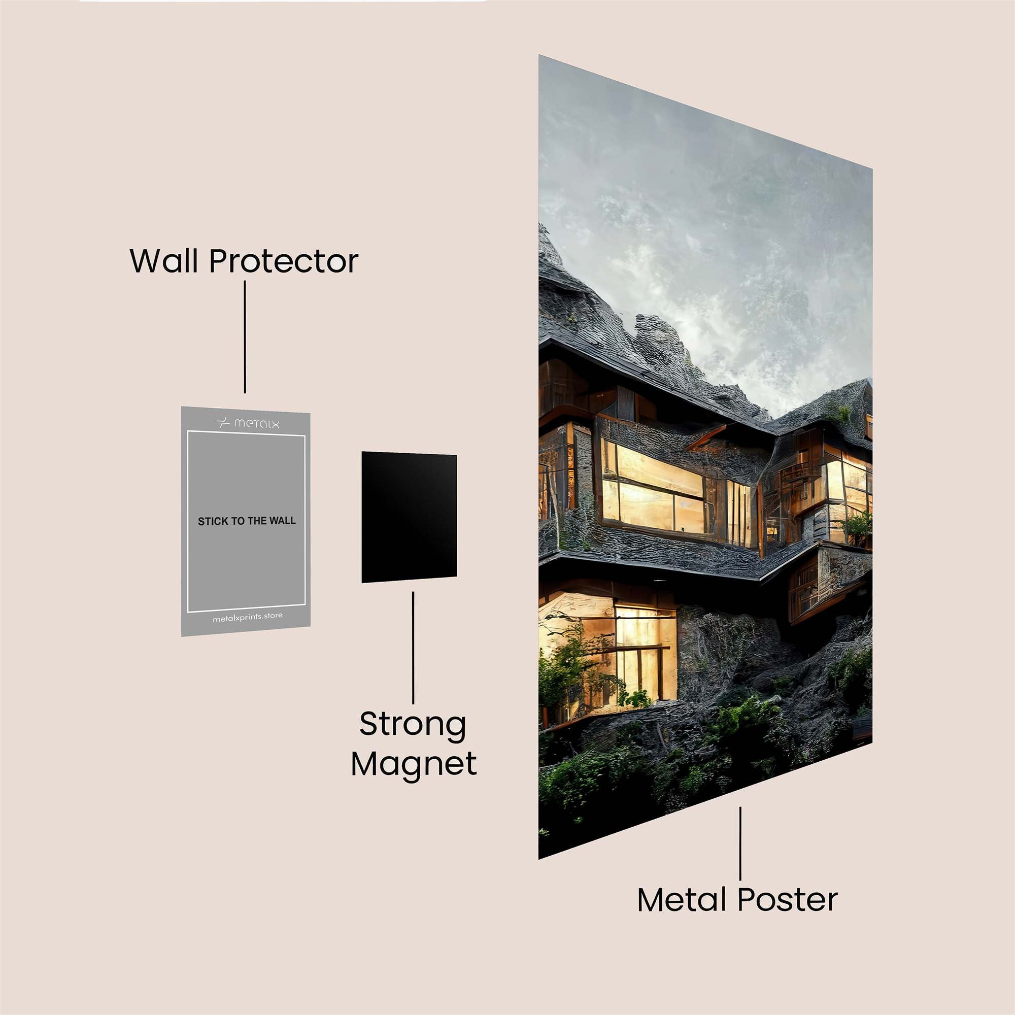 RockHaven Safe Wall Magnetic / M