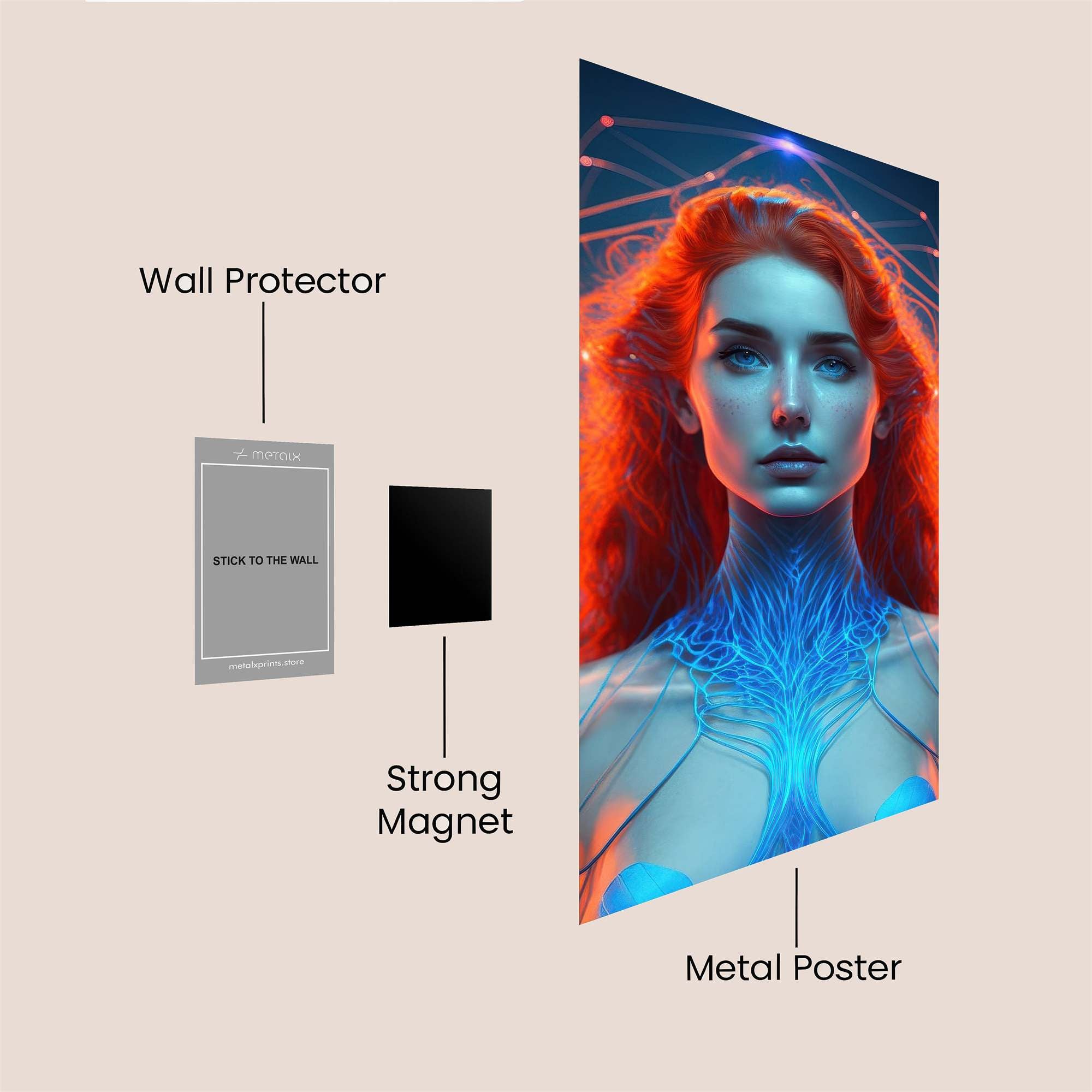 Aetheric Dream Safe Wall Magnetic / M