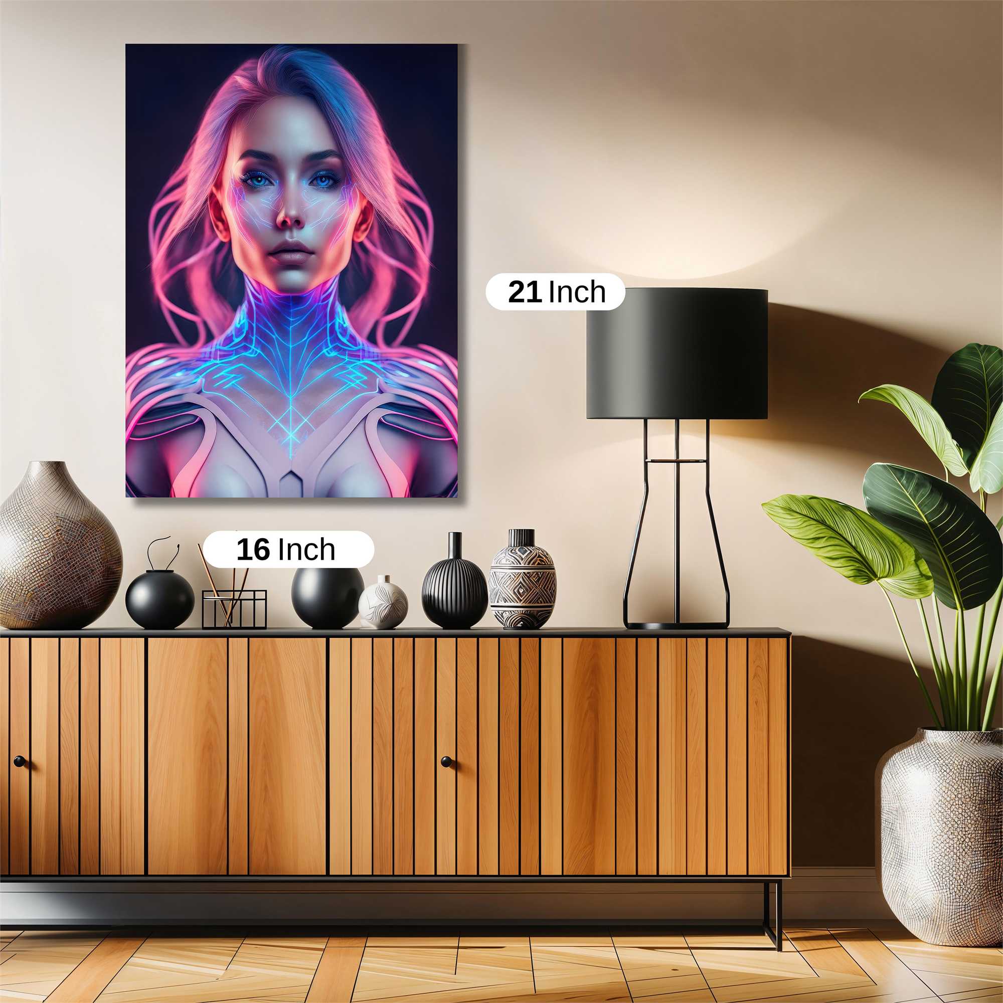 Neon Enigma Safe Wall Magnetic / M