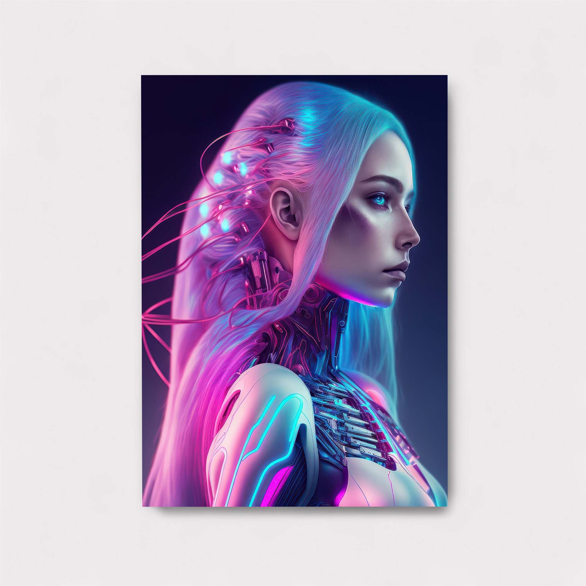 Cyber Serenity Safe Wall Magnetic / M