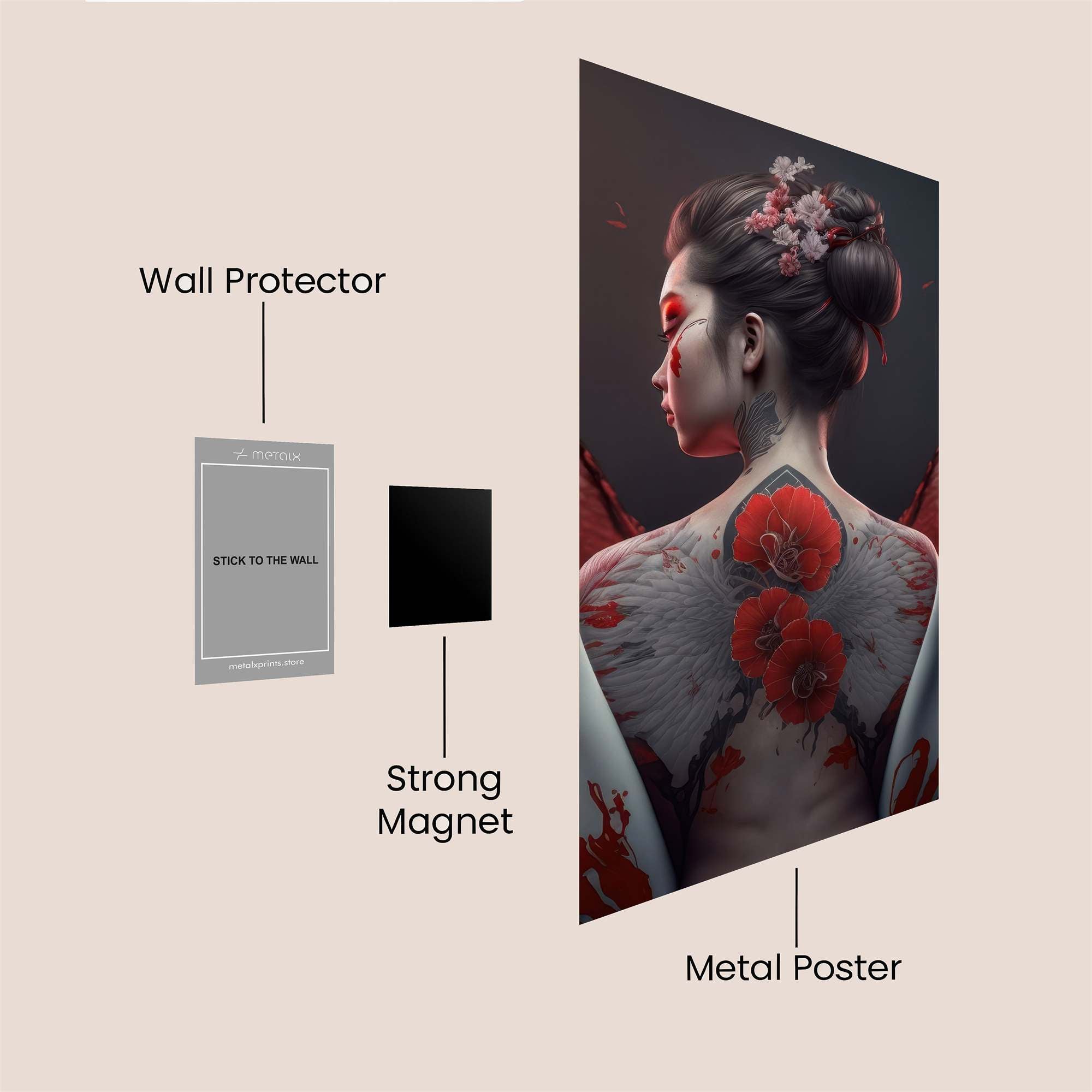 Geisha Radiant Safe Wall Magnetic / M