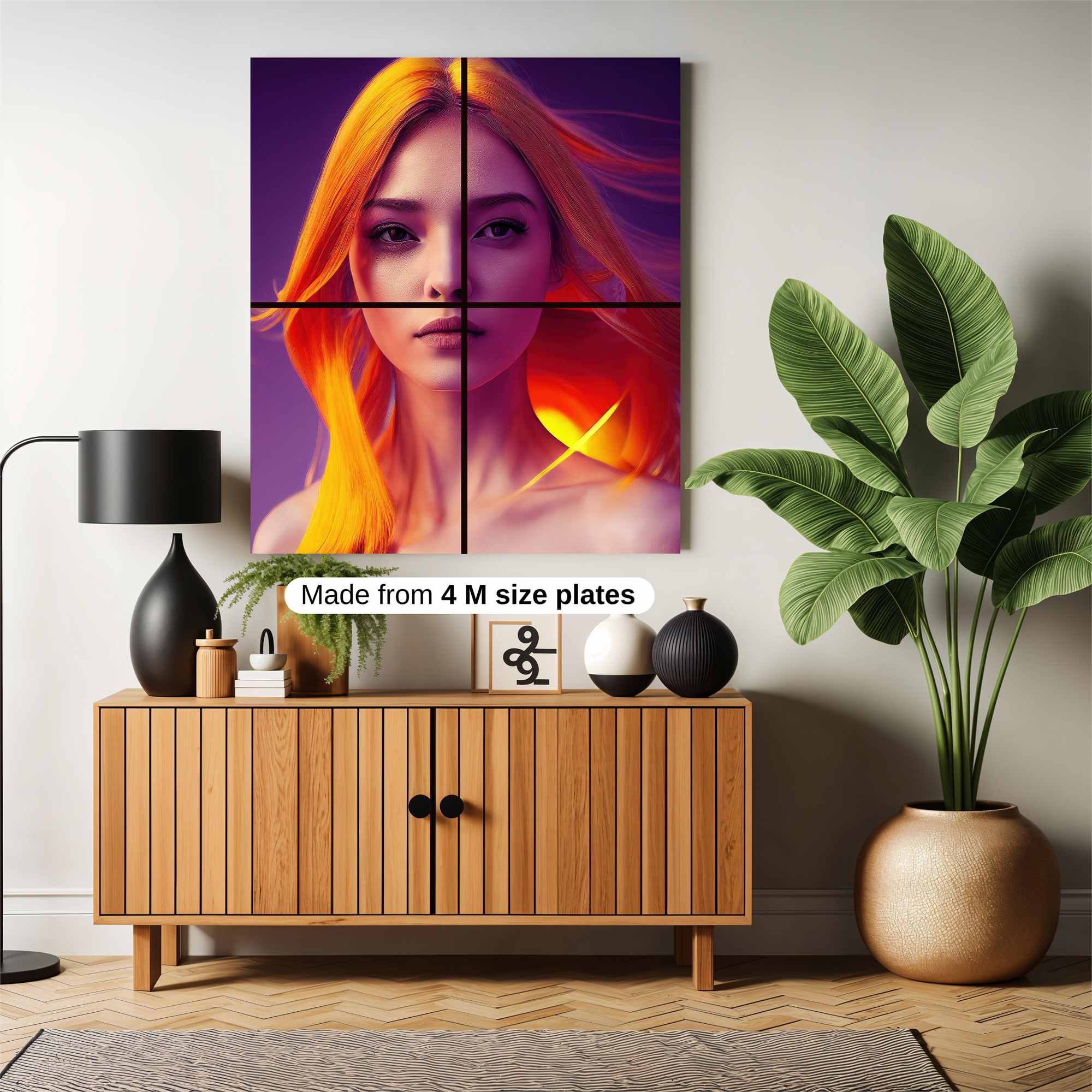 Sunset Serenity Safe Wall Magnetic / M