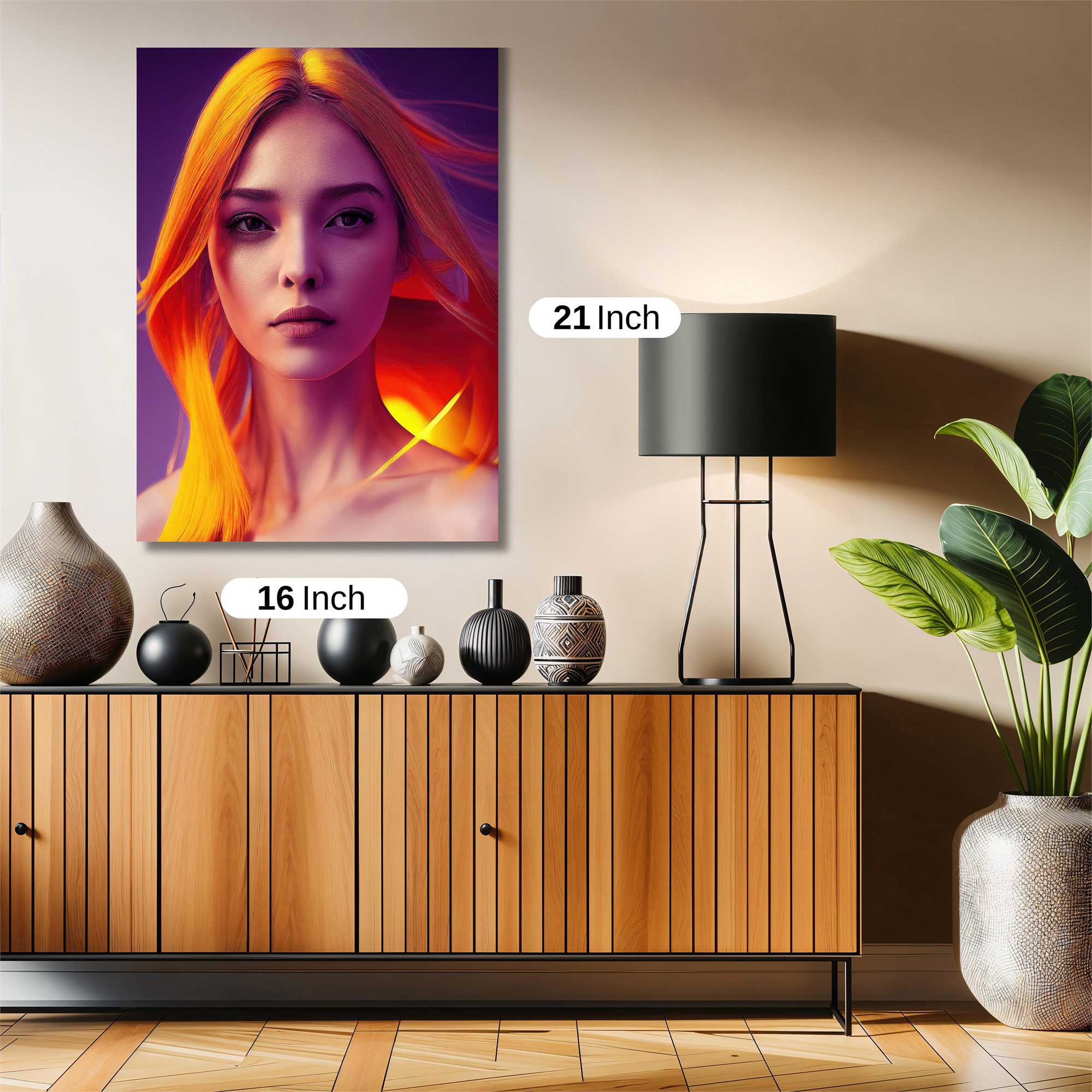 Sunset Serenity Safe Wall Magnetic / M