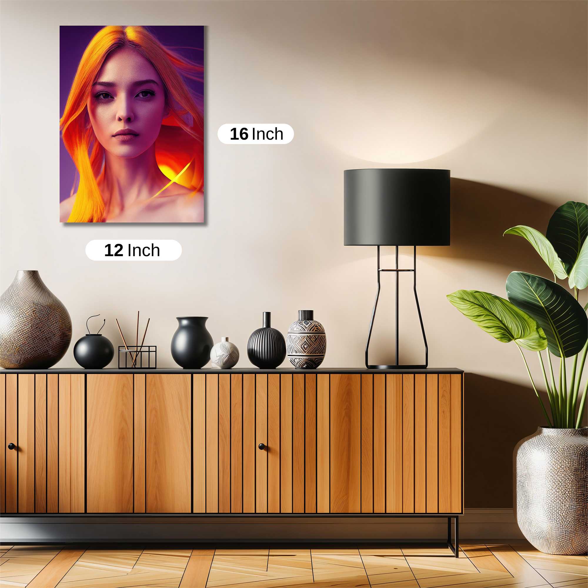 Sunset Serenity Safe Wall Magnetic / M