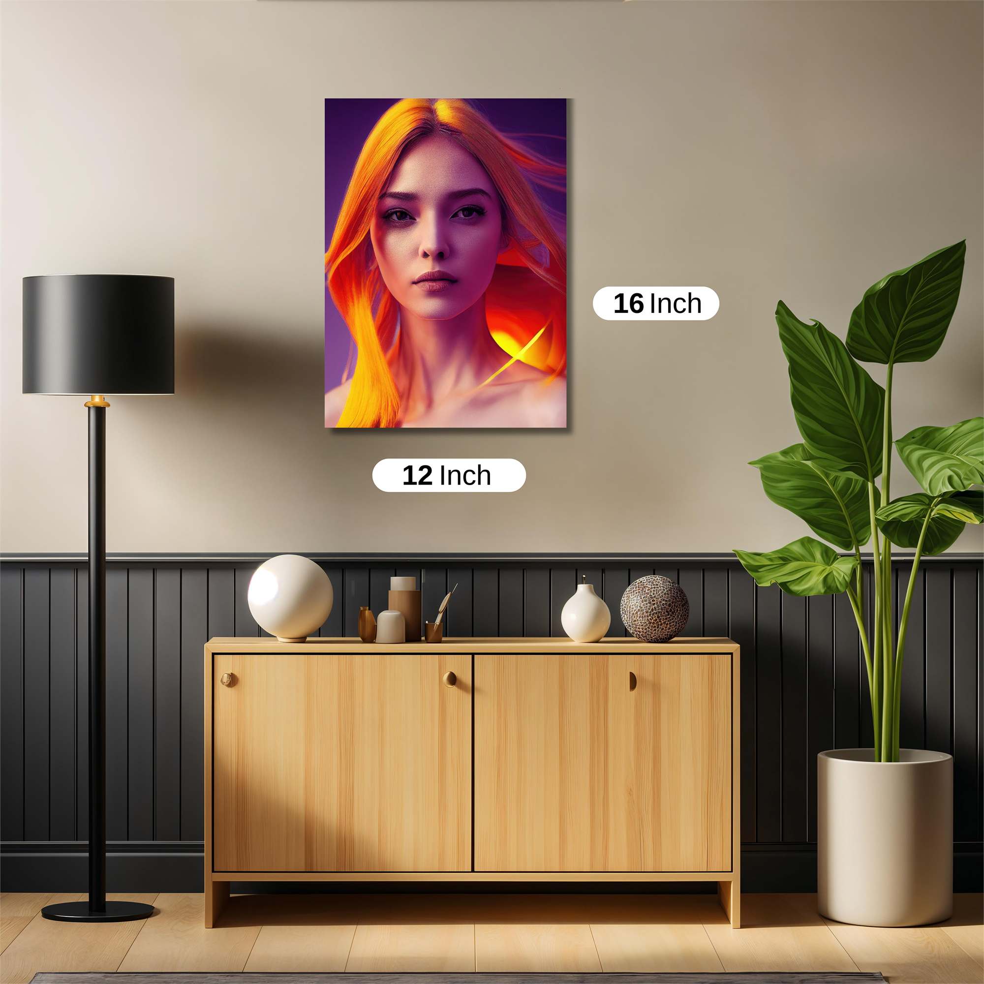 Sunset Serenity Safe Wall Magnetic / M