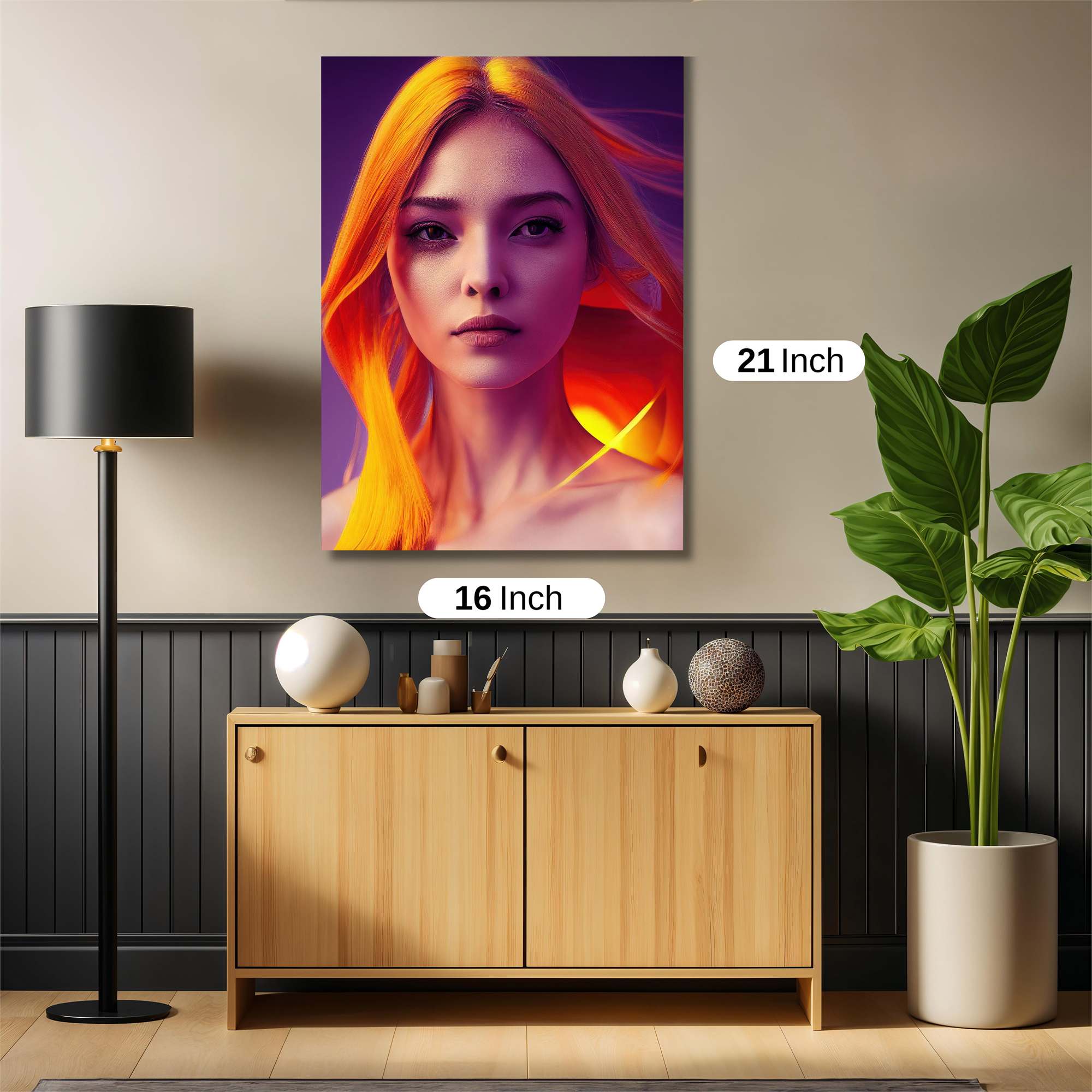 Sunset Serenity Safe Wall Magnetic / M