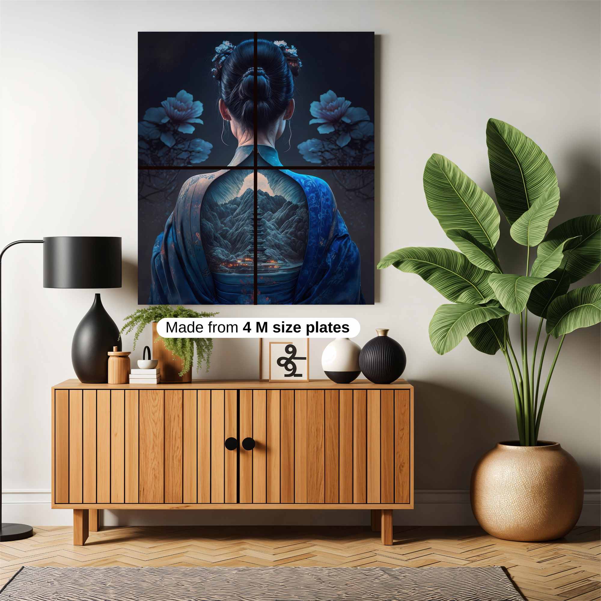 Geisha Serenity Safe Wall Magnetic / M