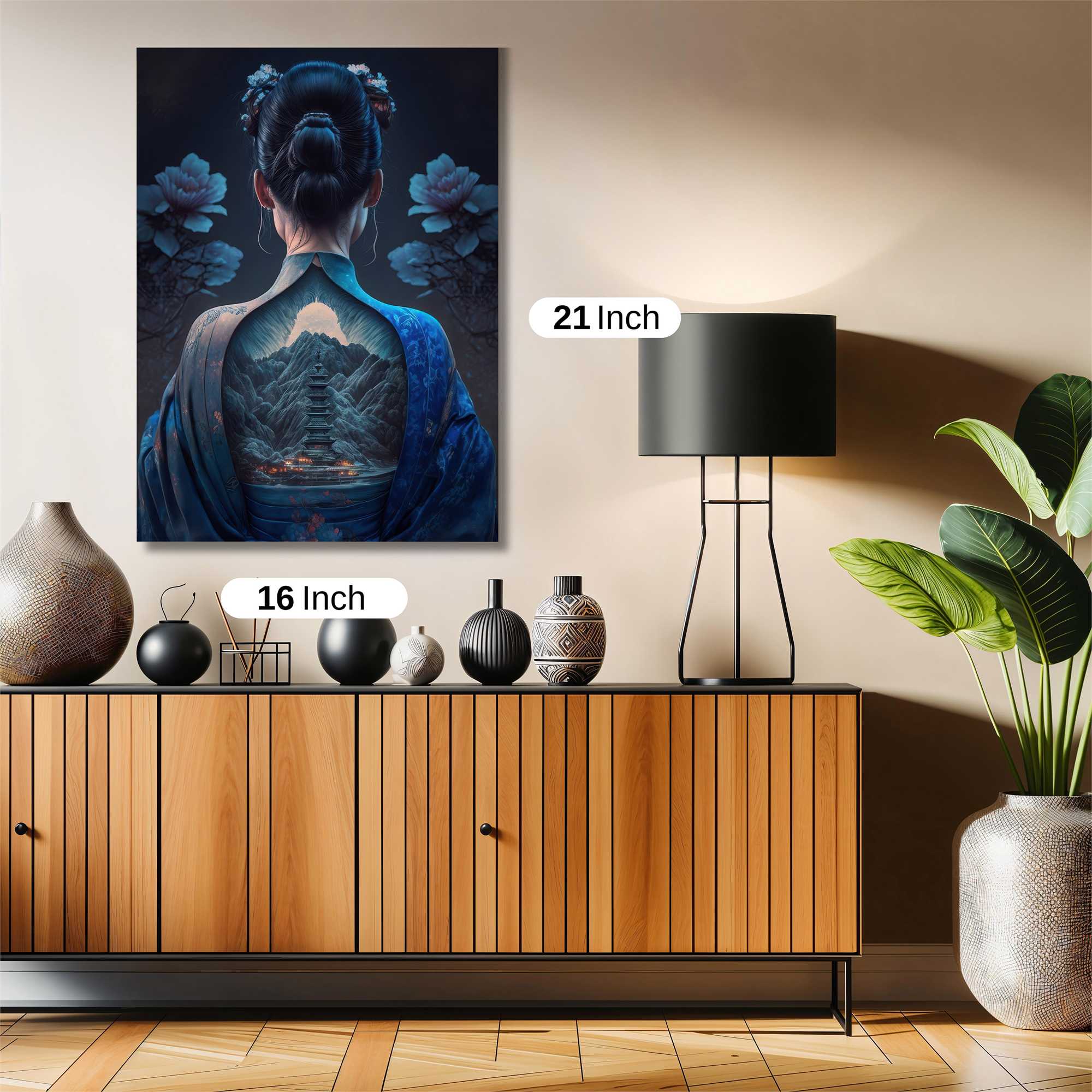 Geisha Serenity Safe Wall Magnetic / M