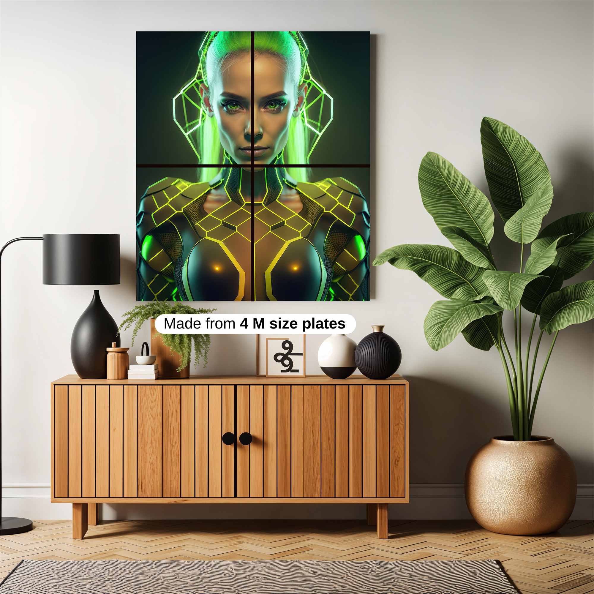 Neon Guardian Safe Wall Magnetic / M