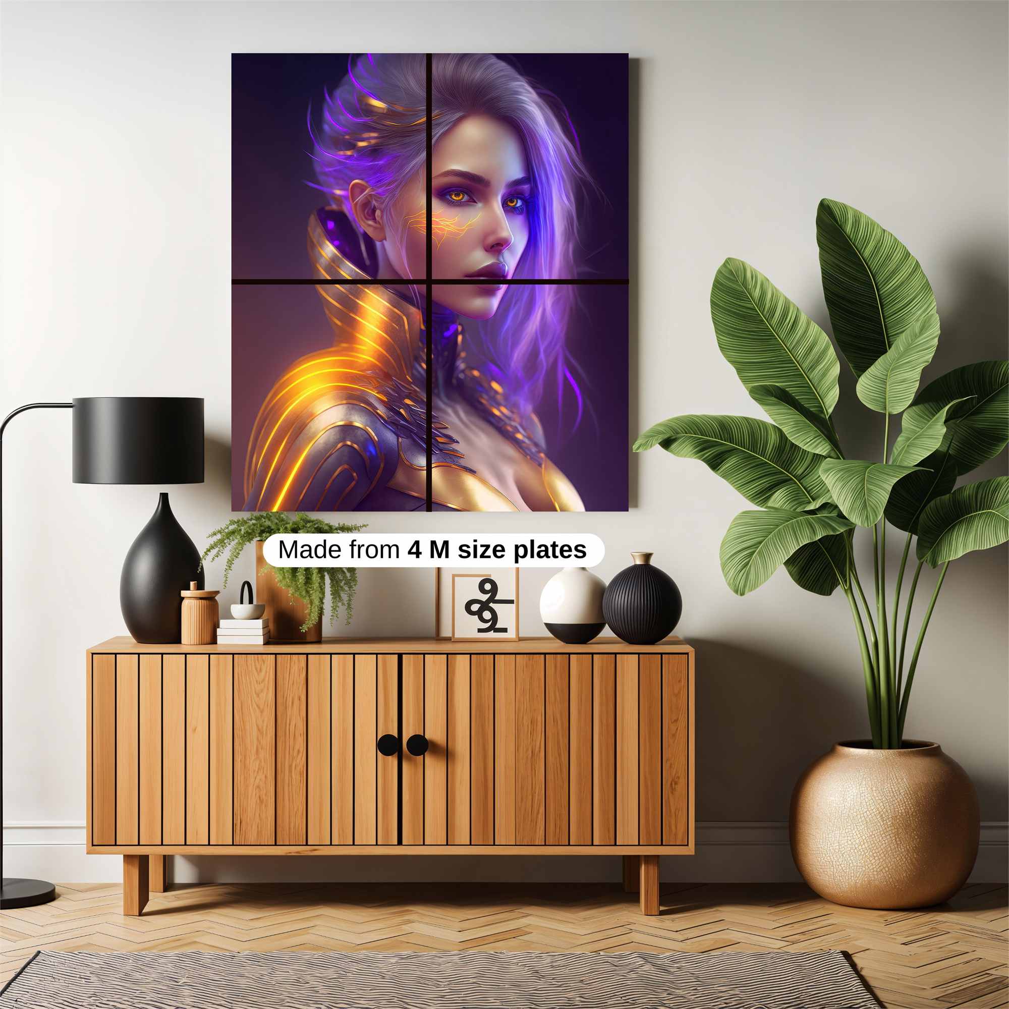 Neon Enigma Safe Wall Magnetic / M