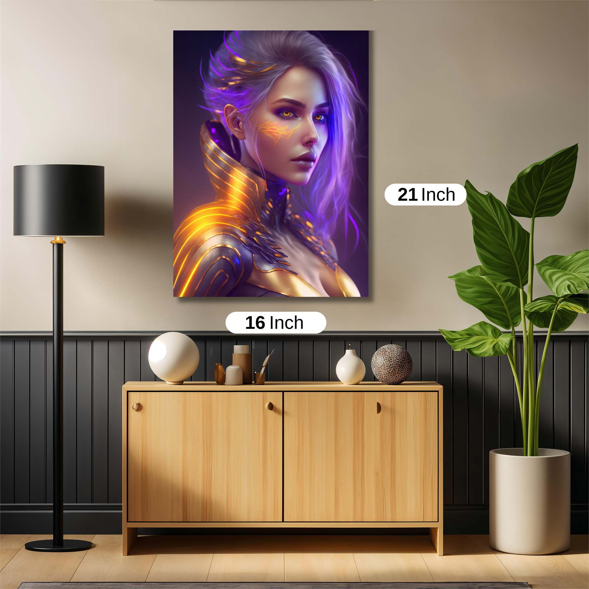 Neon Enigma Safe Wall Magnetic / M