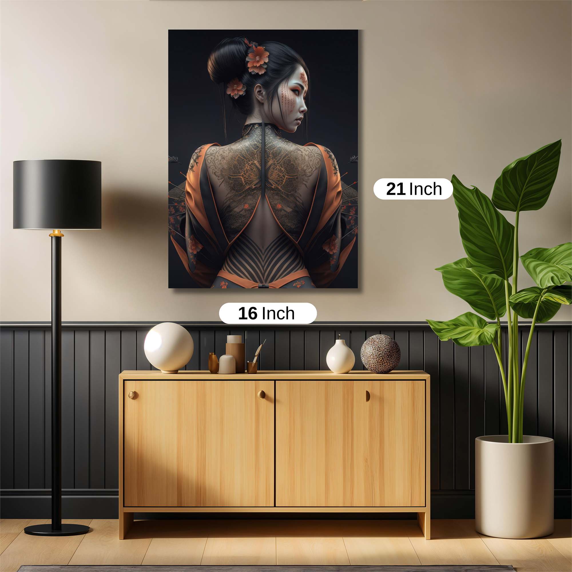 Geisha Enigma Safe Wall Magnetic / M