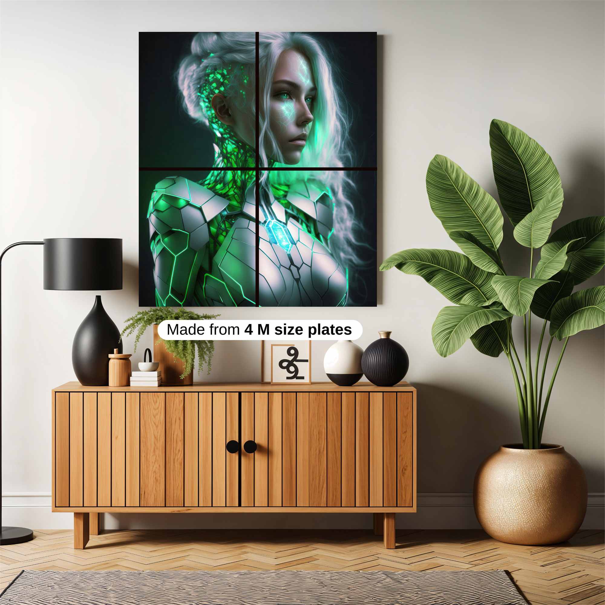 Cyber Enigma Safe Wall Magnetic / M