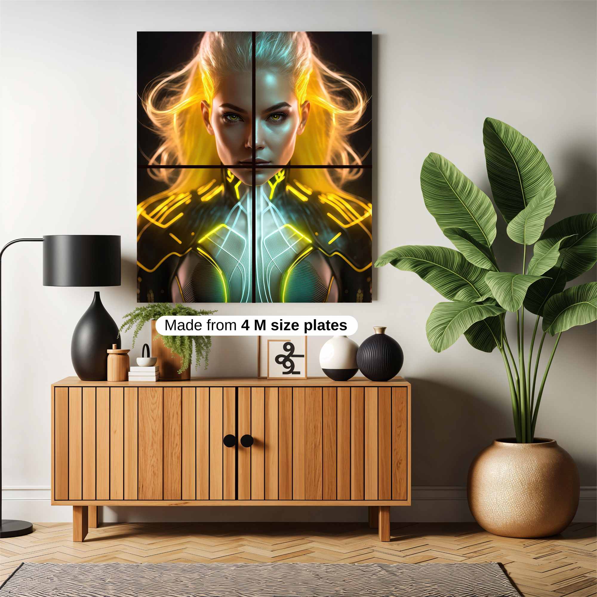 Neon Enigma Safe Wall Magnetic / M