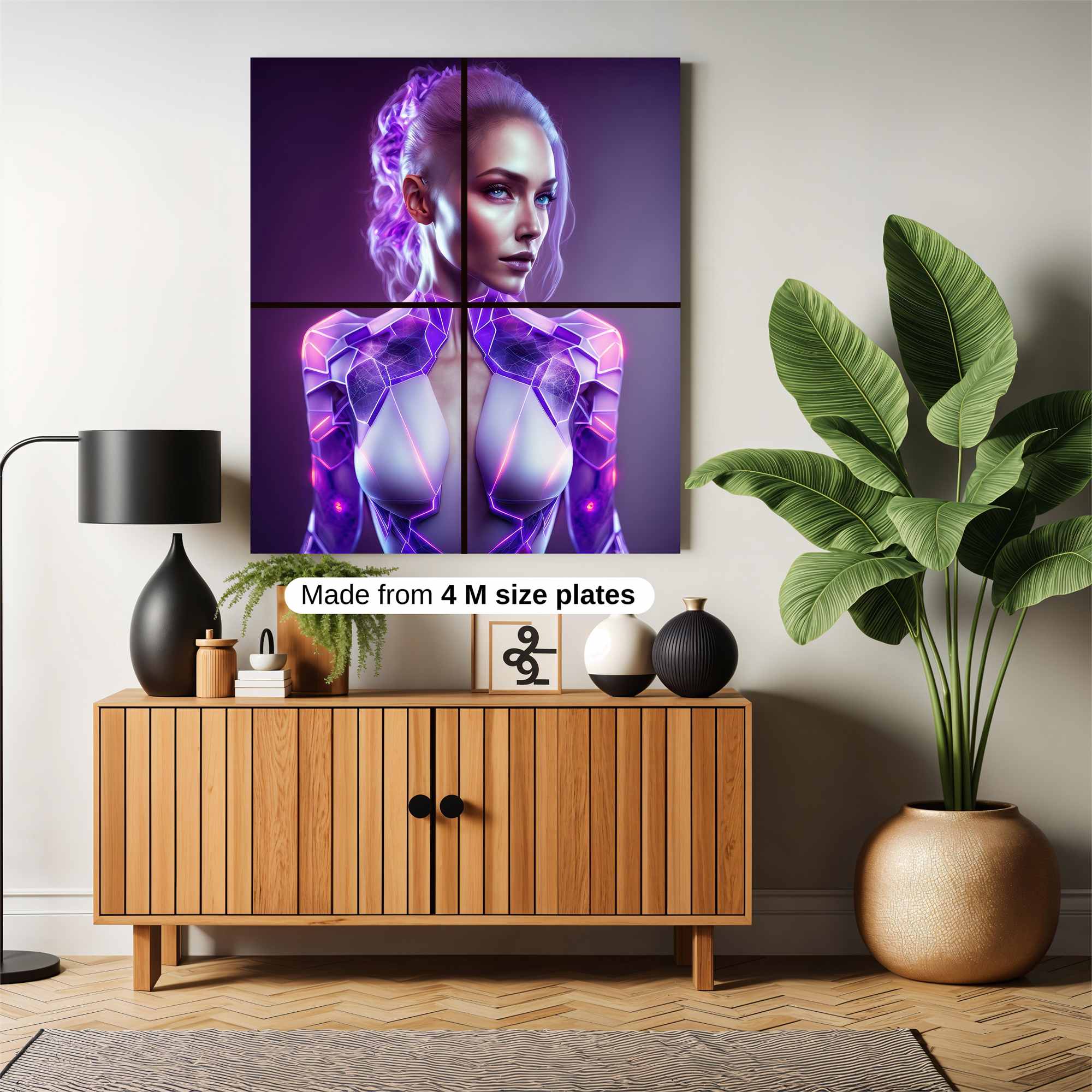 Cyber Enigma Safe Wall Magnetic / M