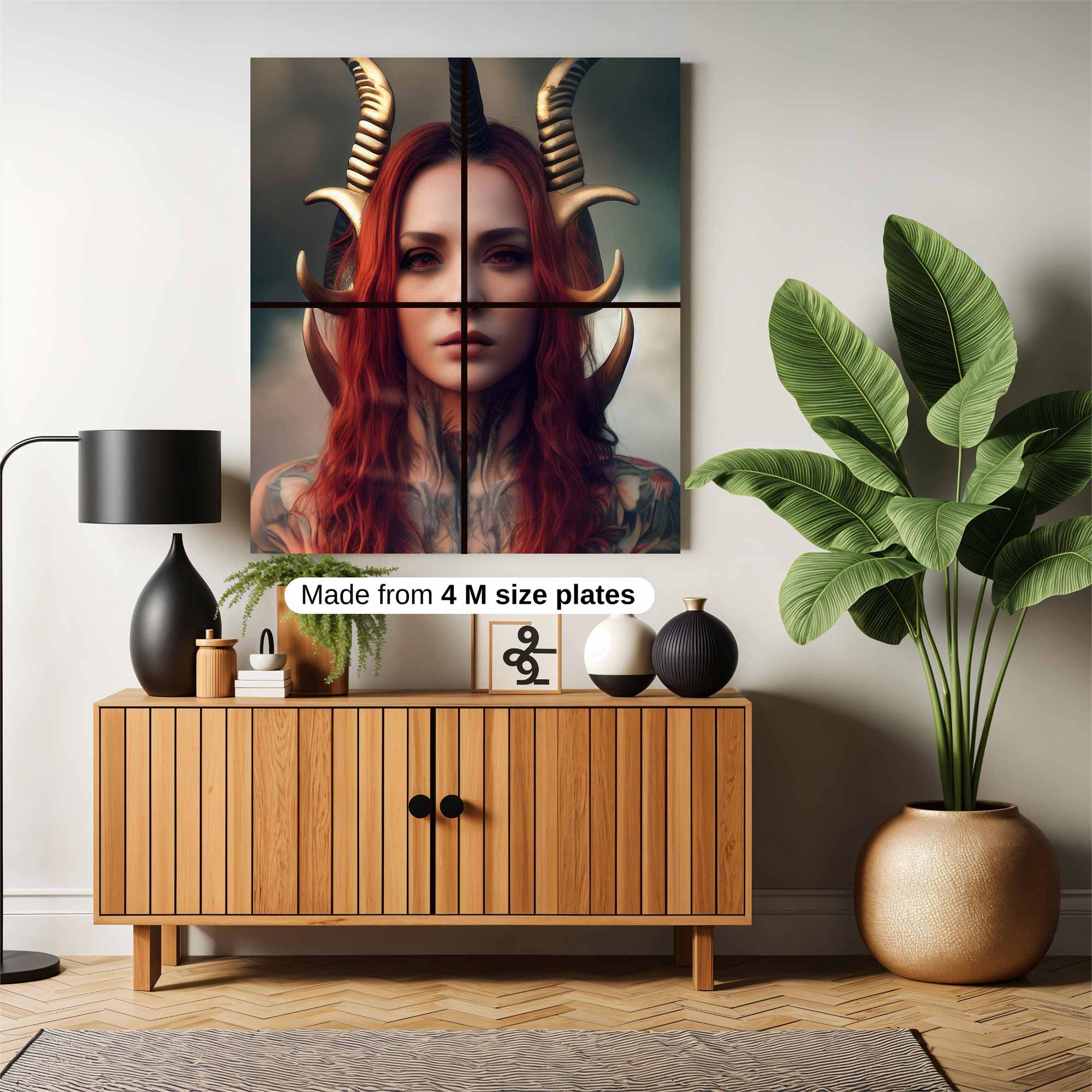 Horns Enigmatic Safe Wall Magnetic / M