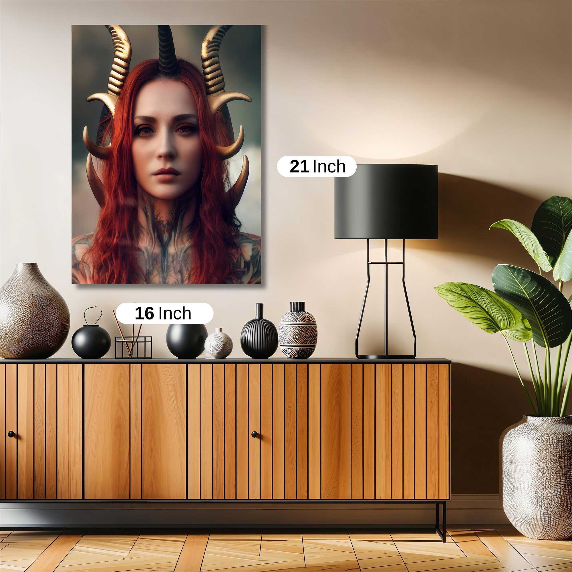Horns Enigmatic Safe Wall Magnetic / M
