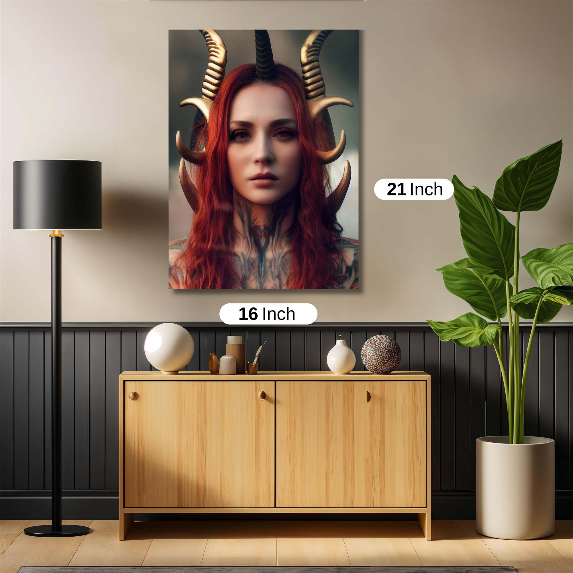 Horns Enigmatic Safe Wall Magnetic / M