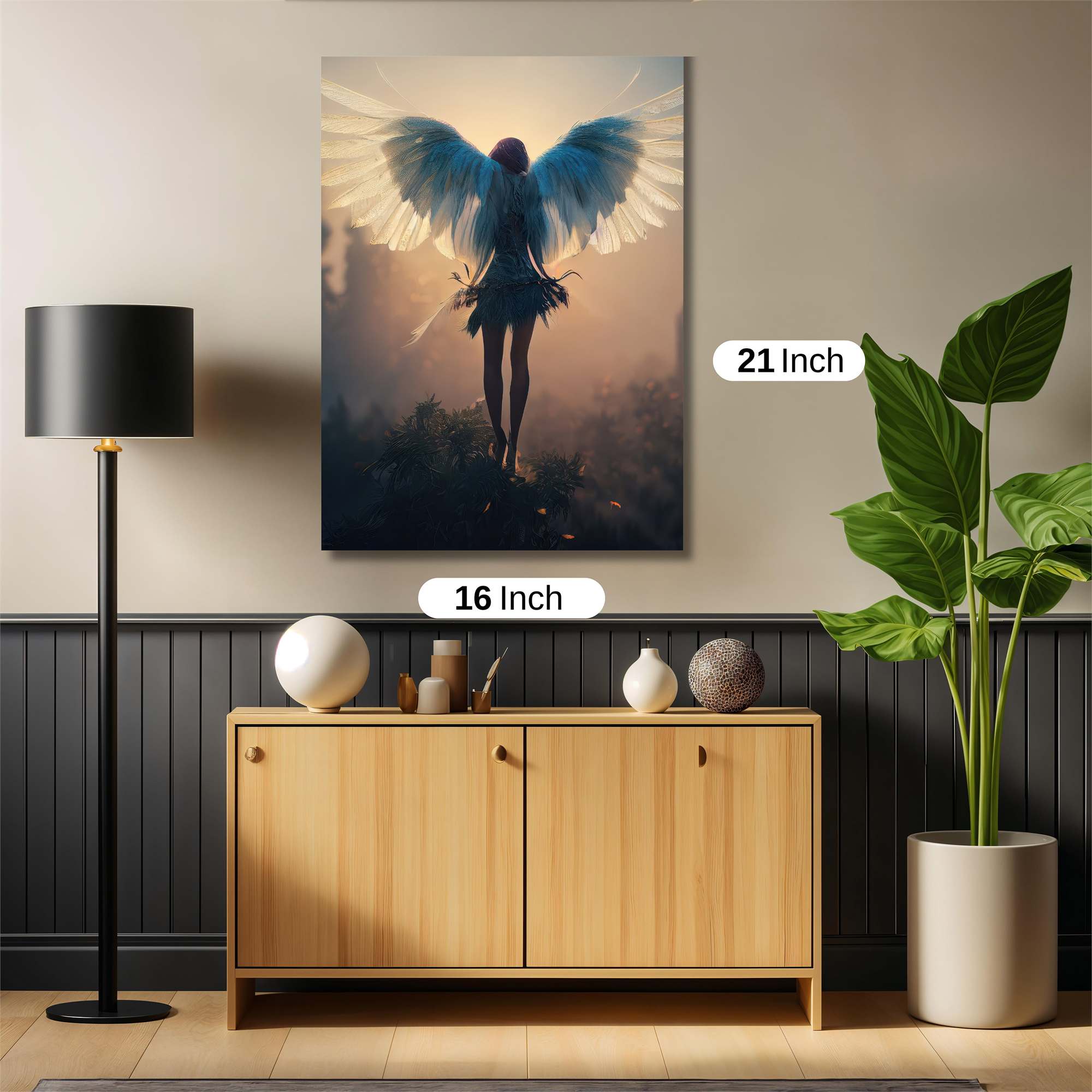 Angel Serenity Safe Wall Magnetic / M