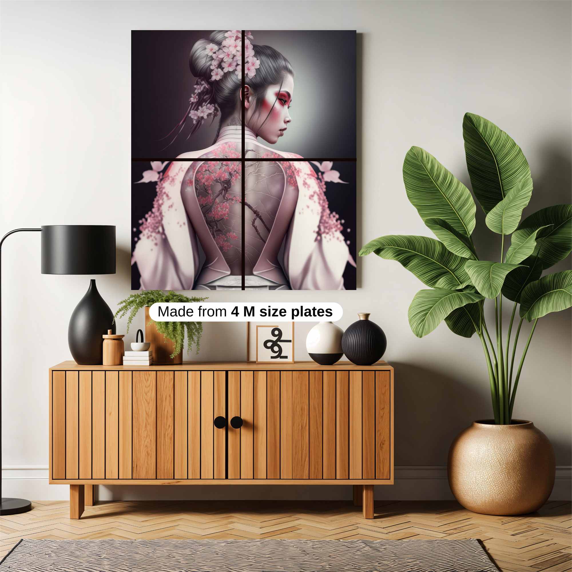 Sakura Serenity Safe Wall Magnetic / M
