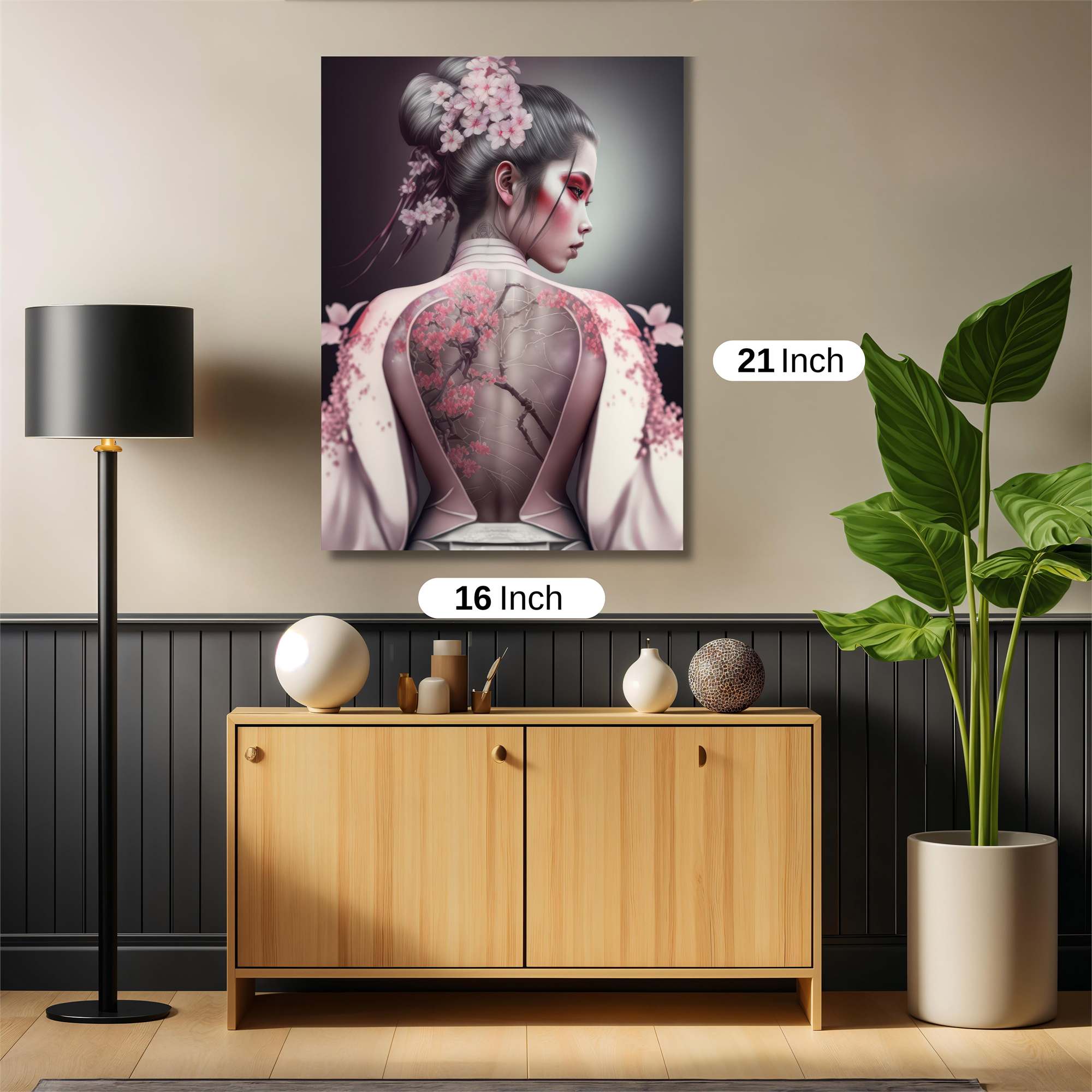 Sakura Serenity Safe Wall Magnetic / M