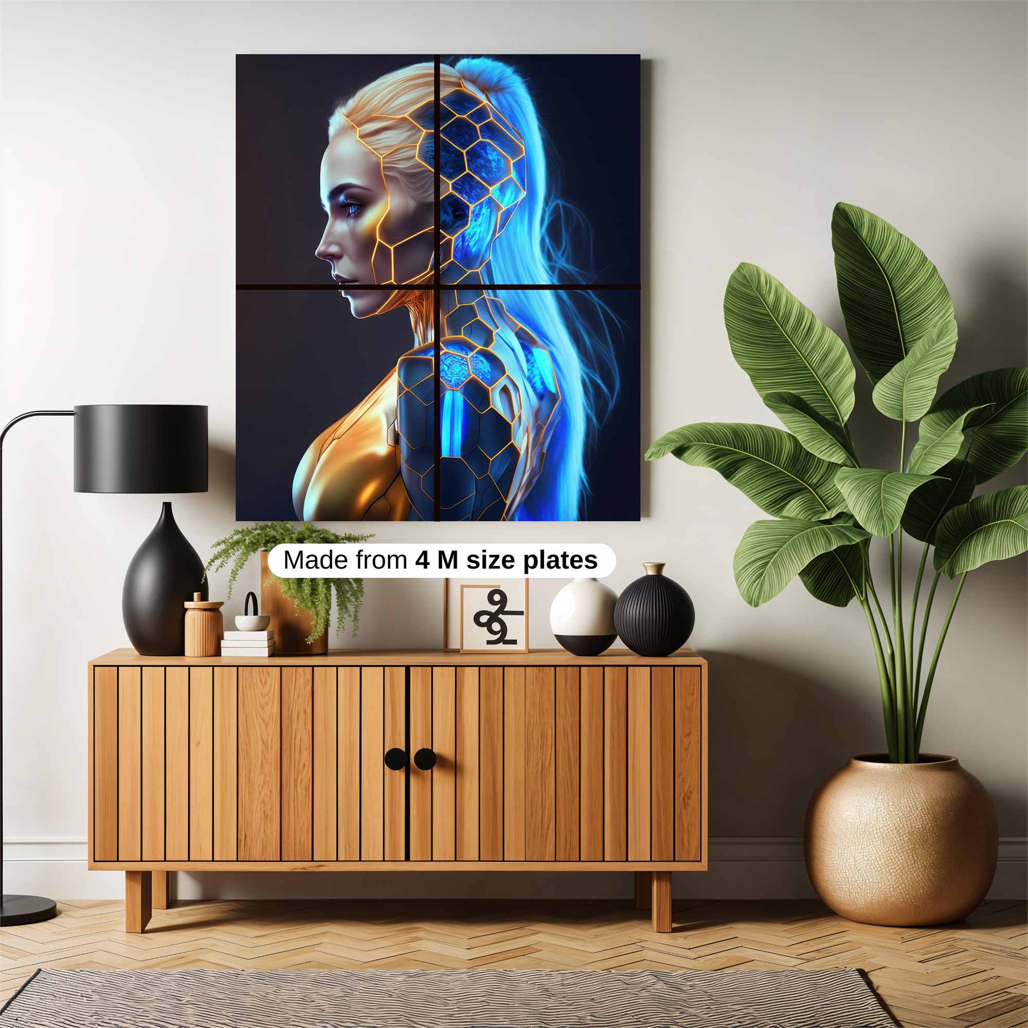 Cyber Enigma Safe Wall Magnetic / M