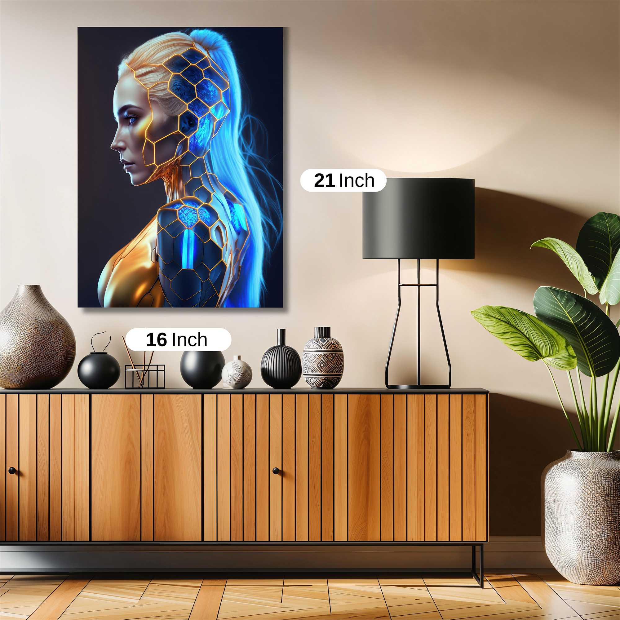 Cyber Enigma Safe Wall Magnetic / M