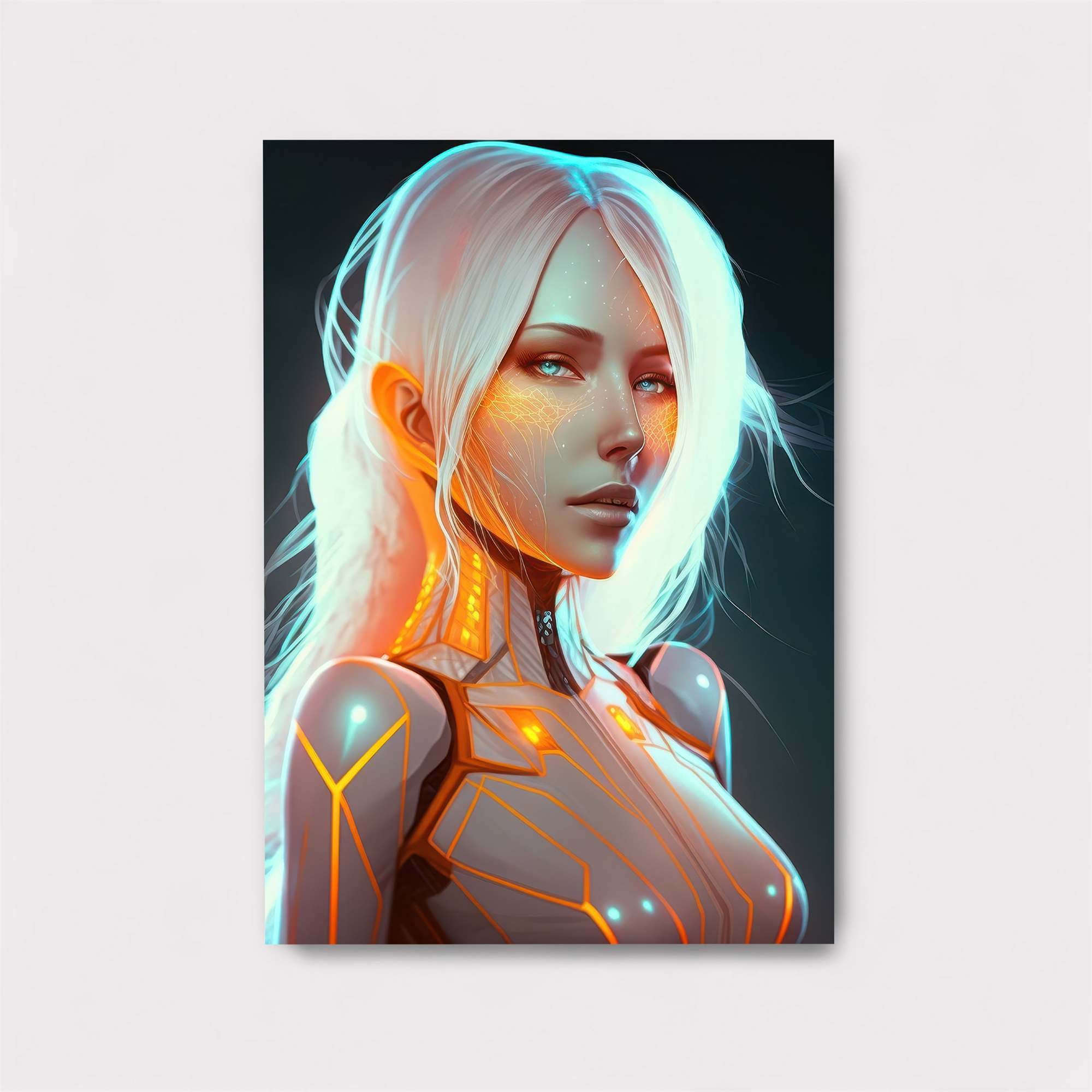 Cyber Serenity Safe Wall Magnetic / M