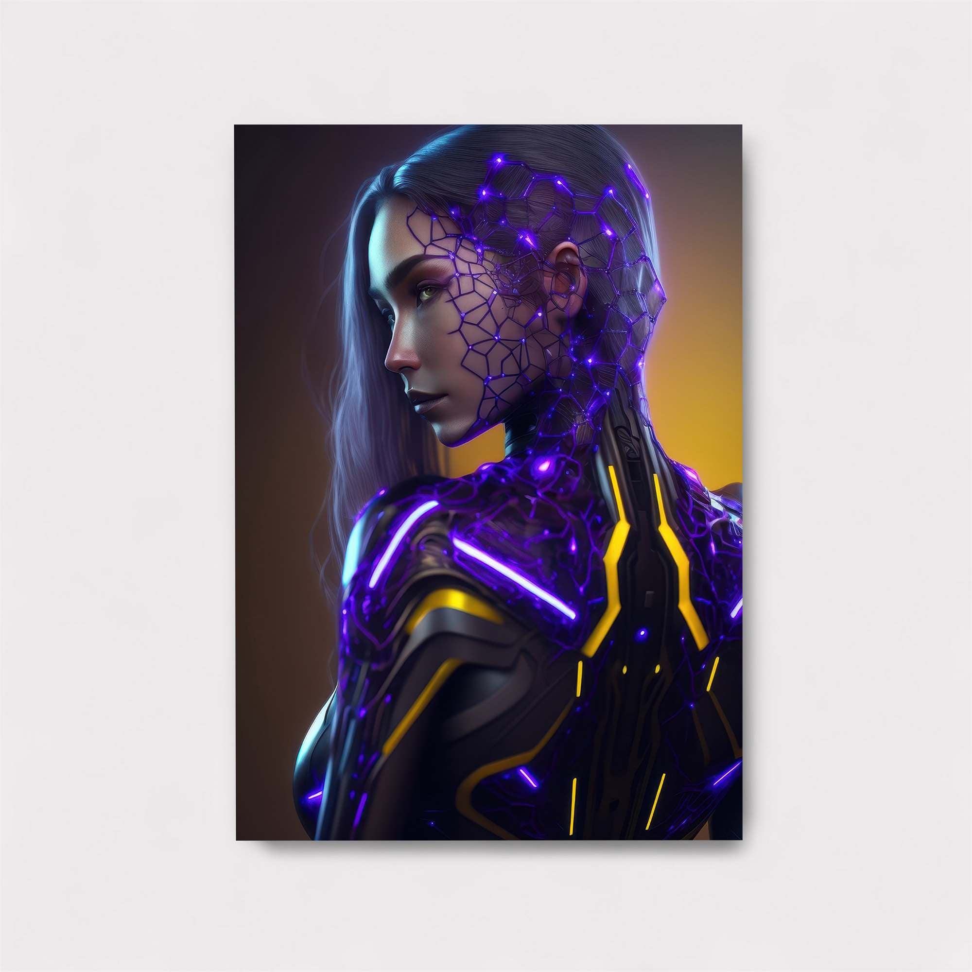 Cyber Serenity Safe Wall Magnetic / M