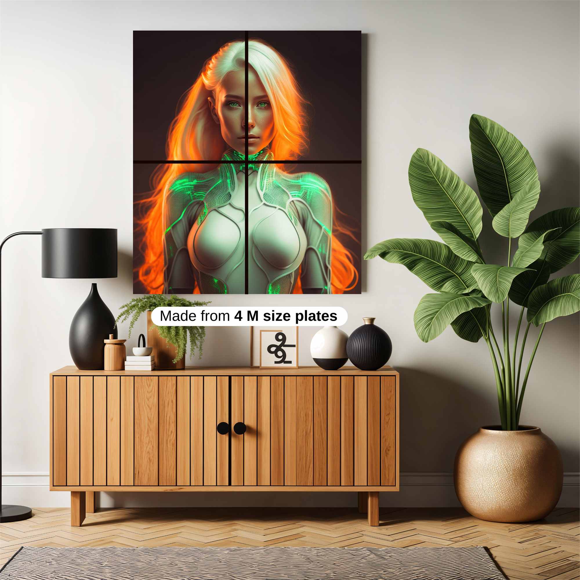 Neon Enigma Safe Wall Magnetic / M