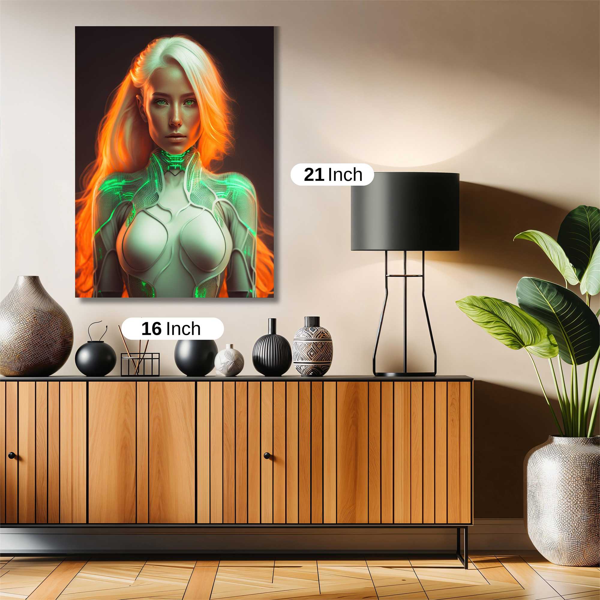 Neon Enigma Safe Wall Magnetic / M