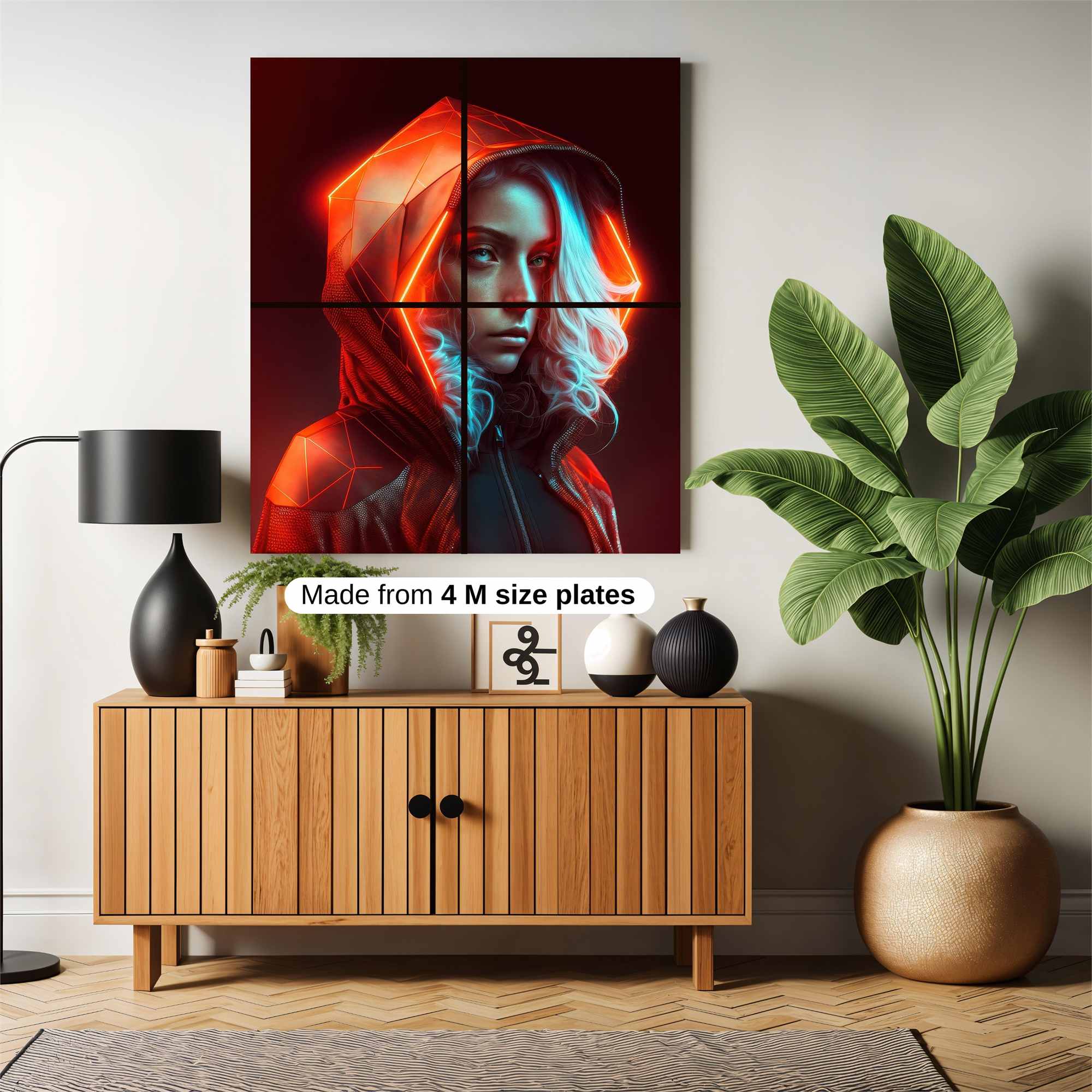 Neon Enigma Safe Wall Magnetic / M