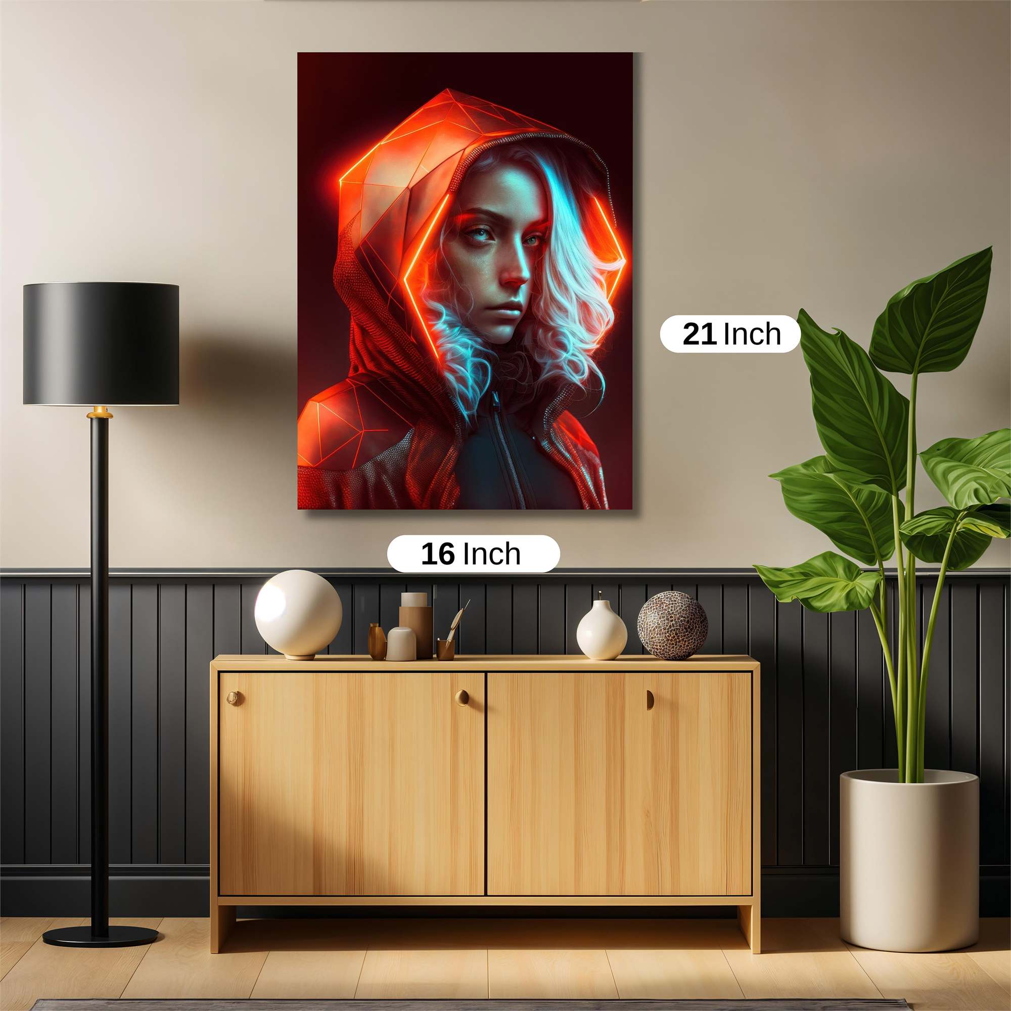 Neon Enigma Safe Wall Magnetic / M