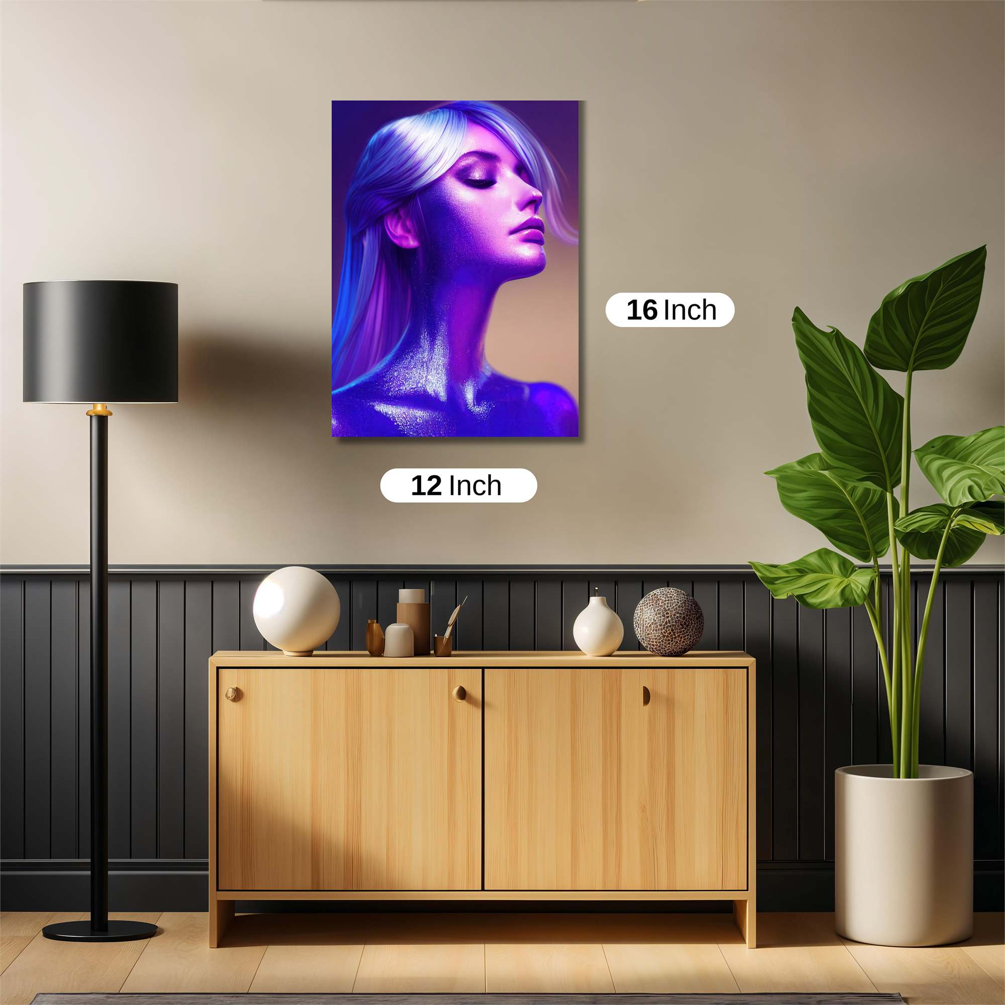 Luminous Serenity Safe Wall Magnetic / M