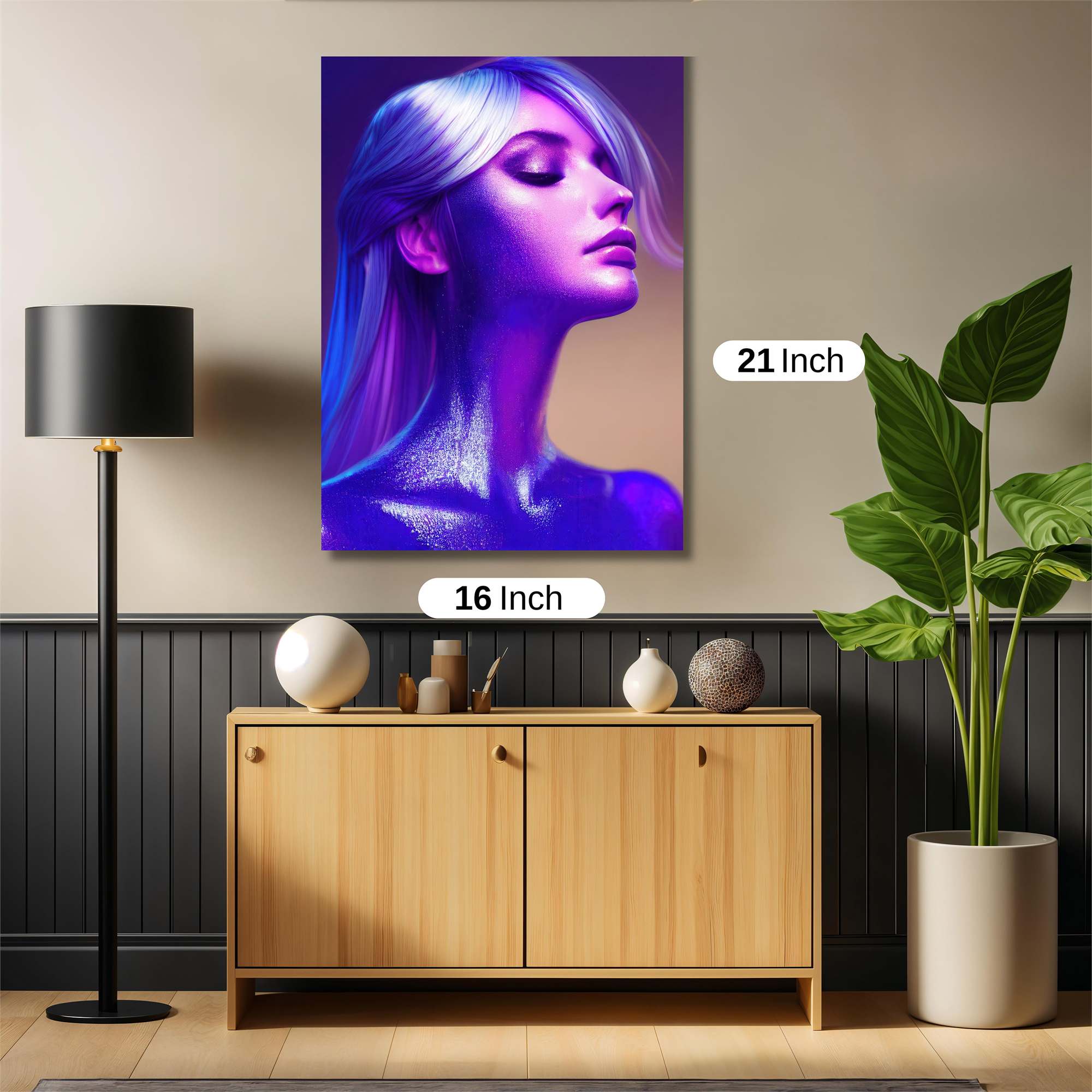Luminous Serenity Safe Wall Magnetic / M