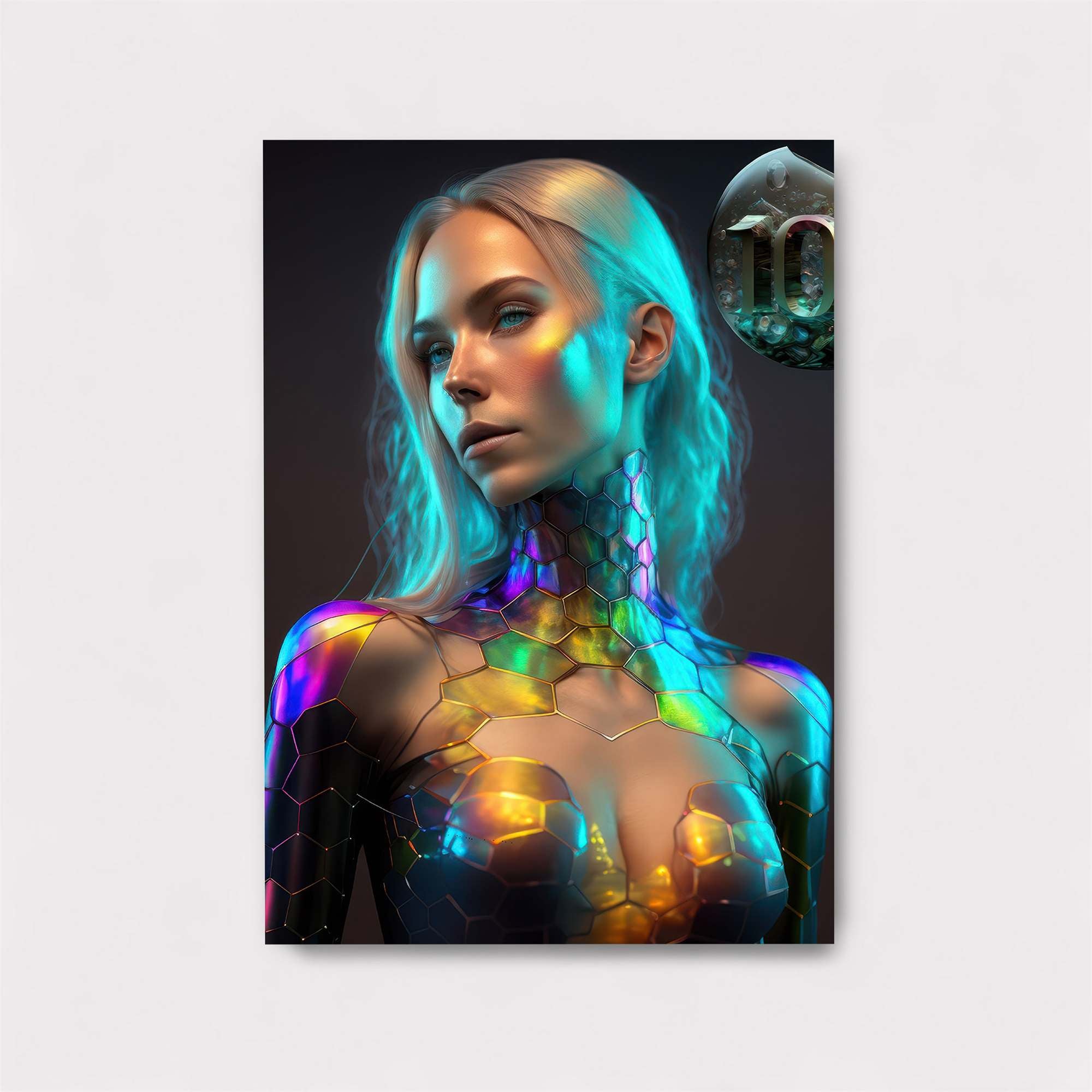 Cyber Serenity Safe Wall Magnetic / M