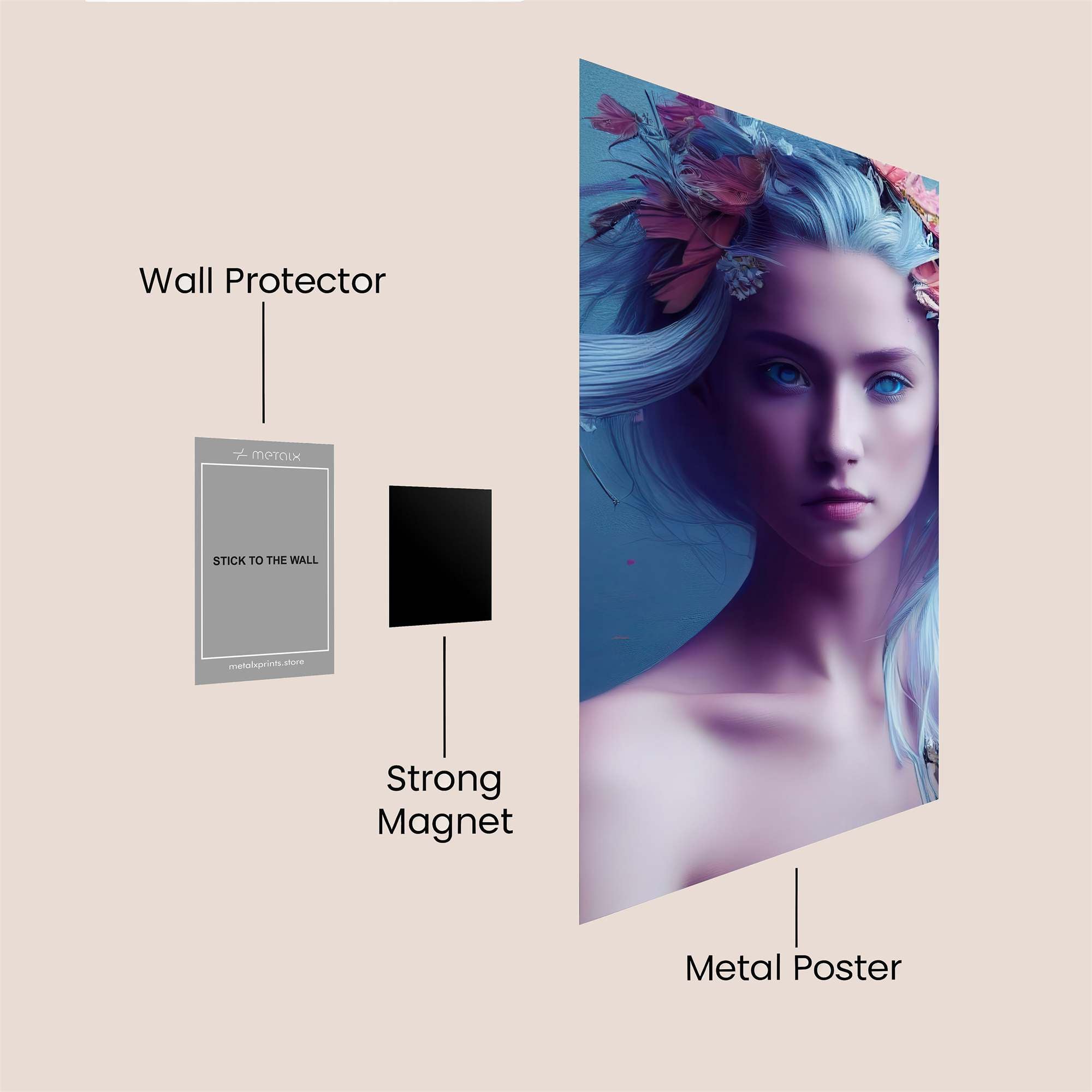 Fairy Enchanting Safe Wall Magnetic / M