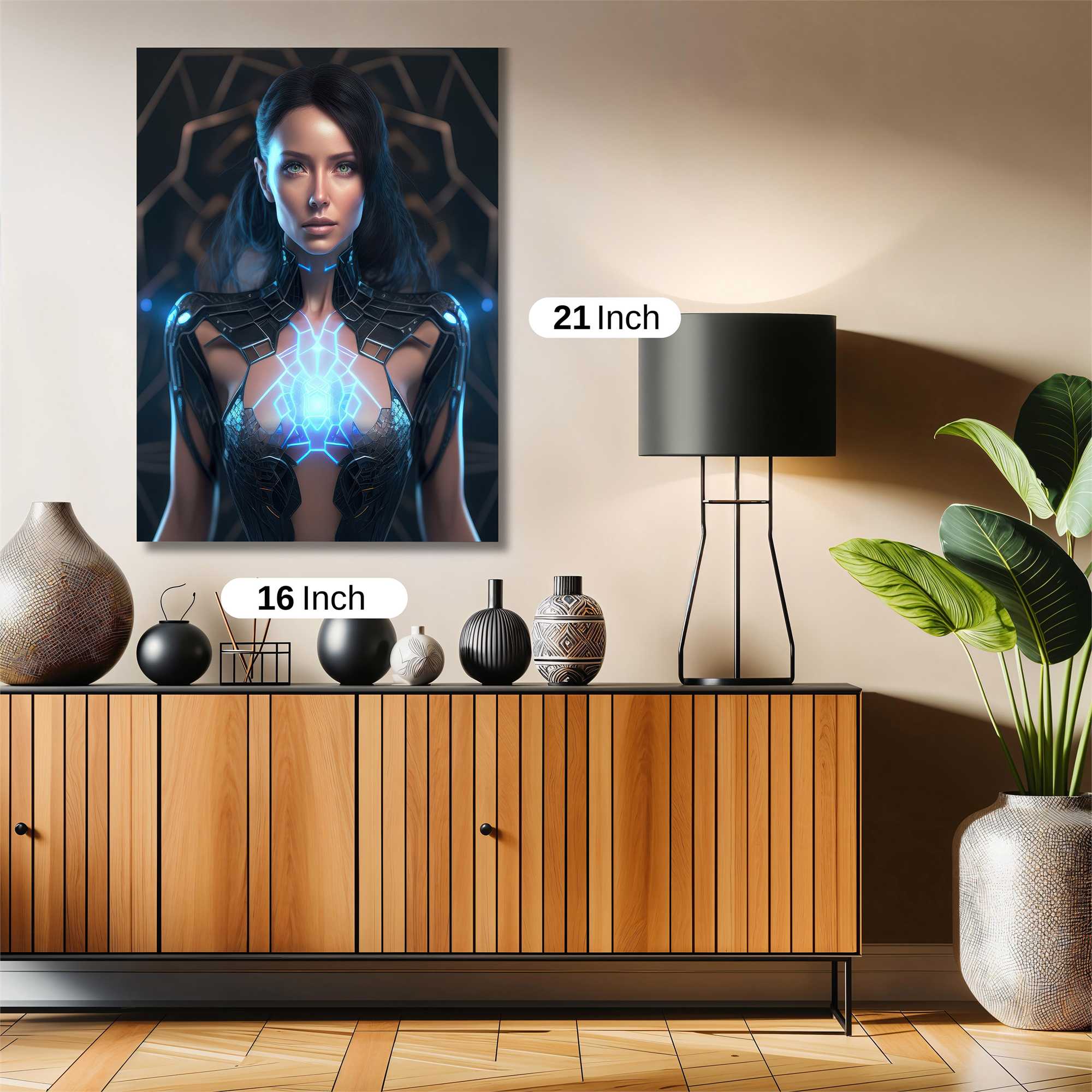 Cyber Enigma Safe Wall Magnetic / M