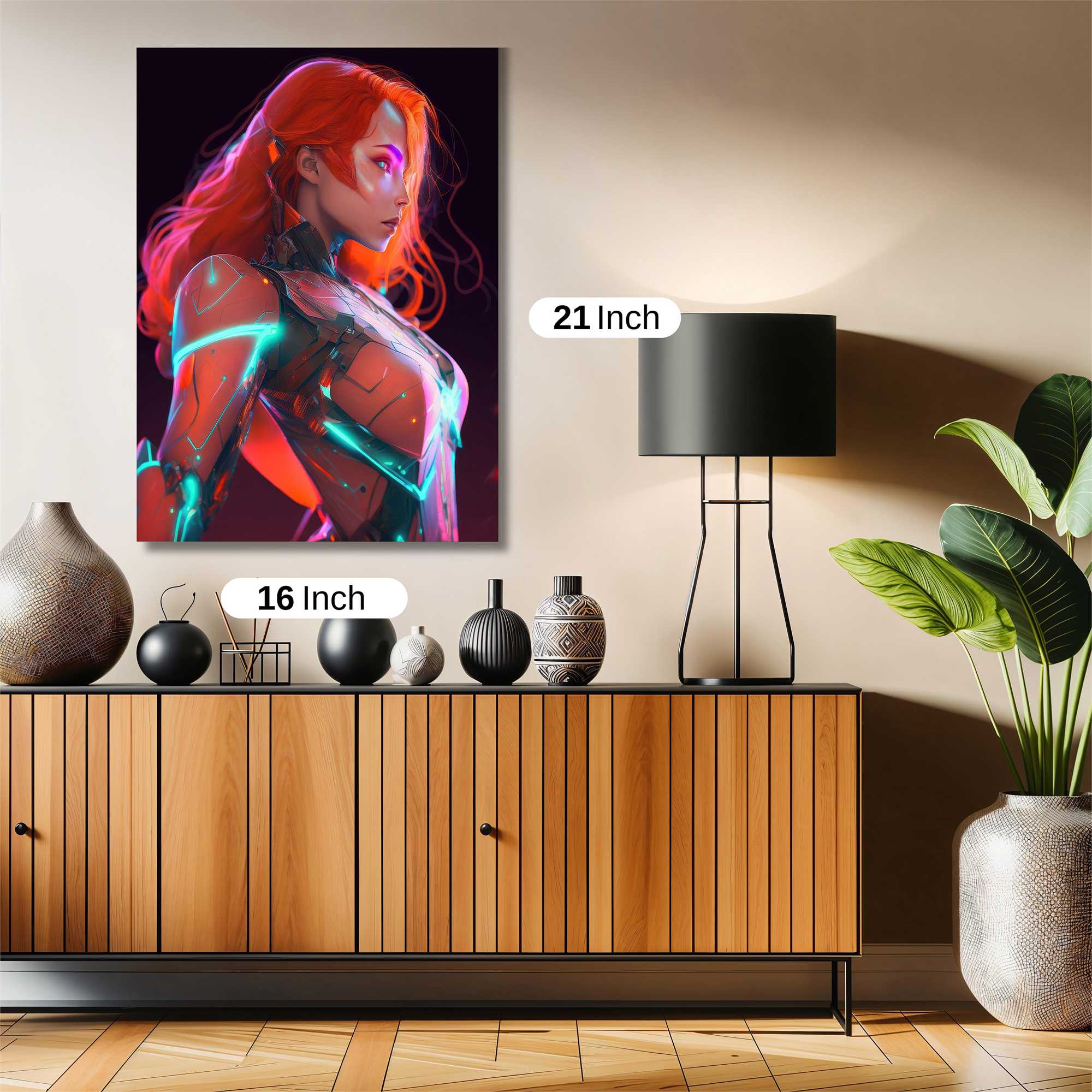 Cyber Enigma Safe Wall Magnetic / M