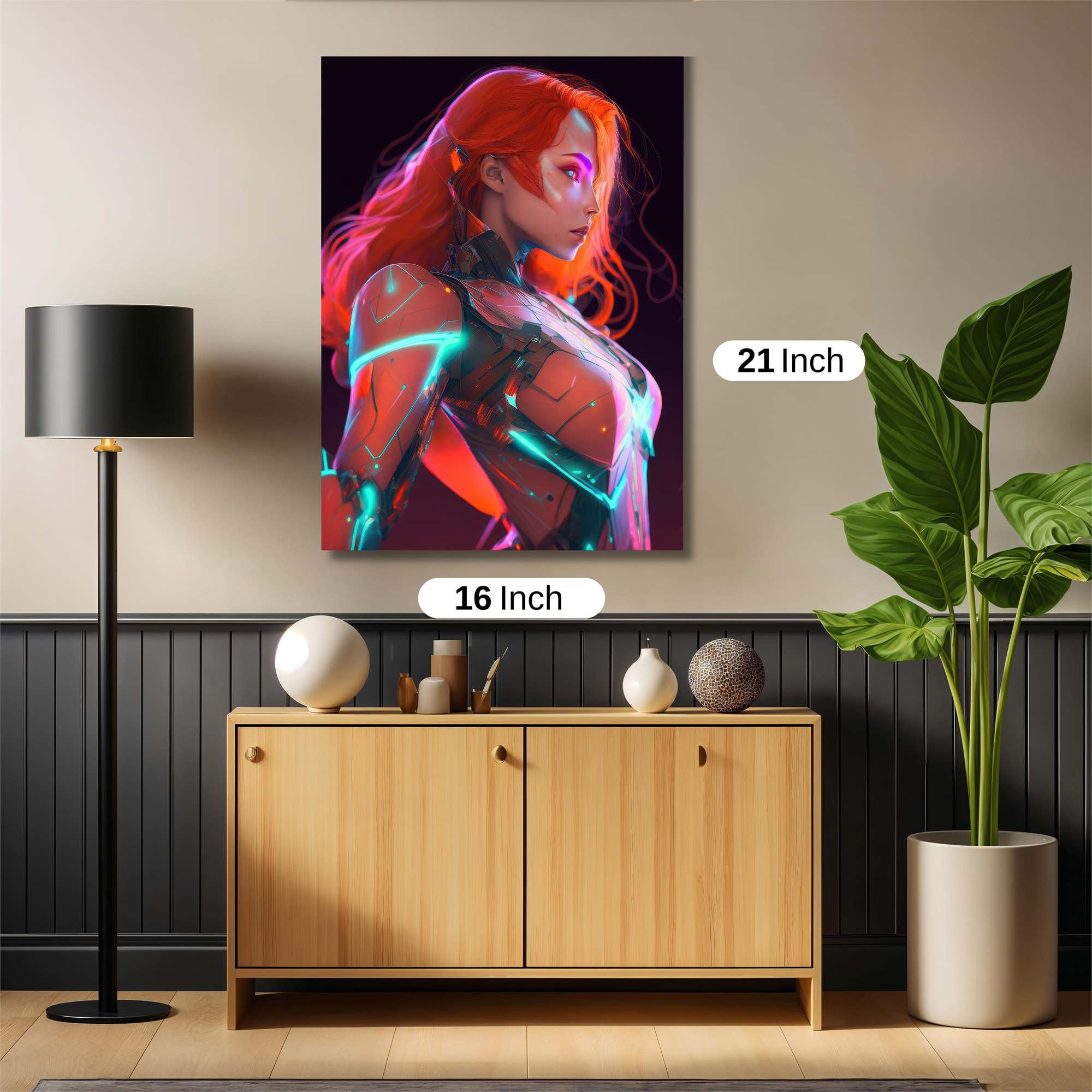 Cyber Enigma Safe Wall Magnetic / M