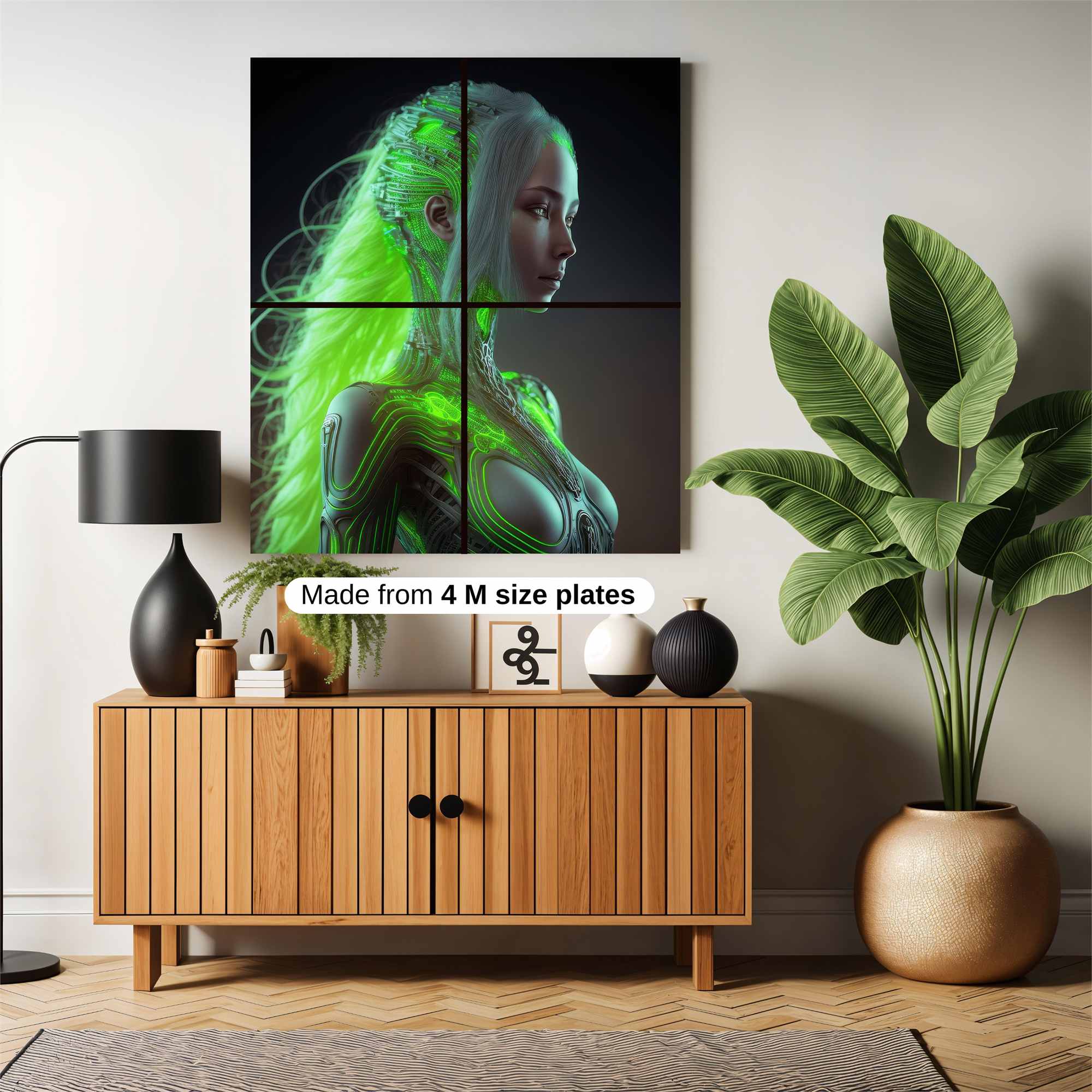 Cyber Enchantress Safe Wall Magnetic / M