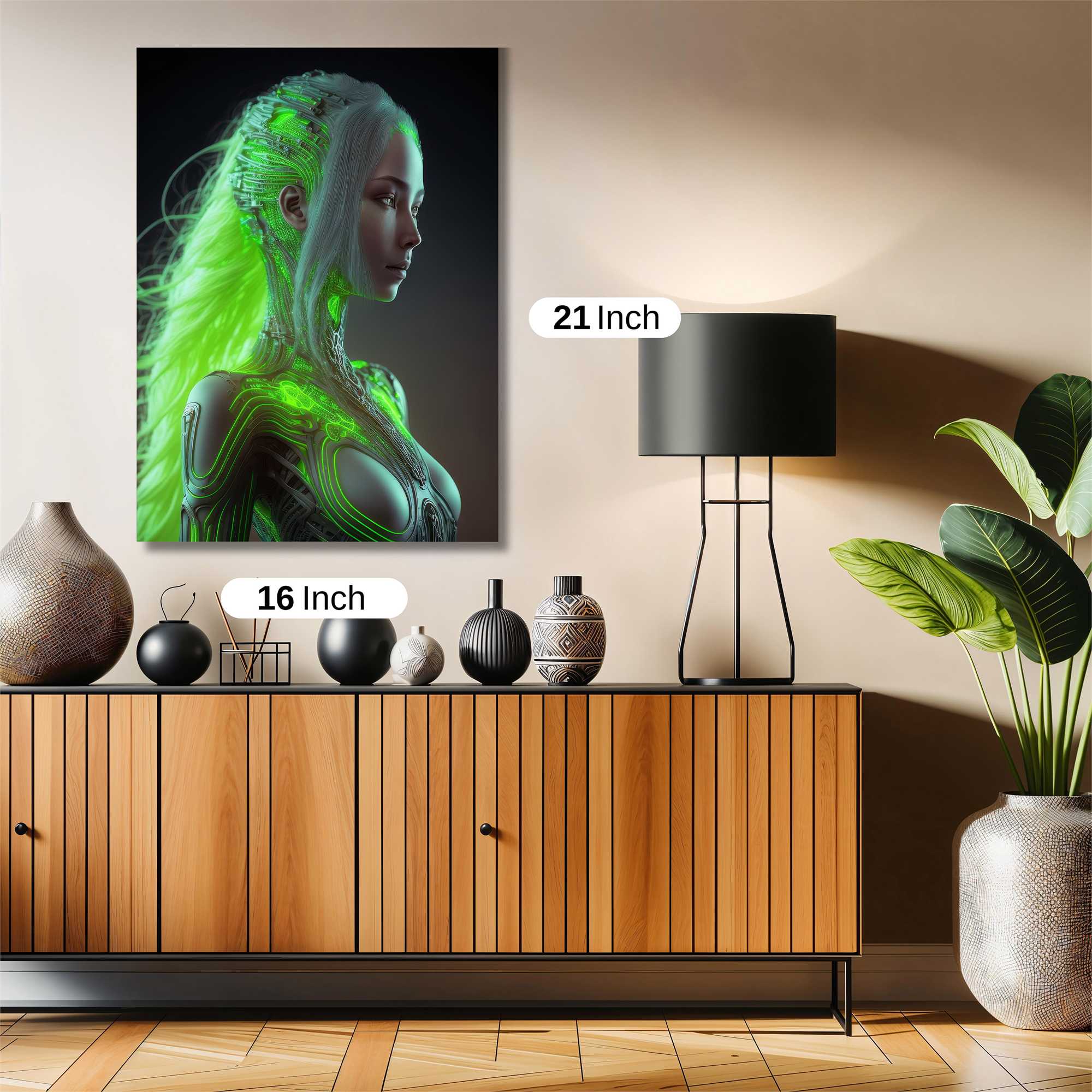 Cyber Enchantress Safe Wall Magnetic / M