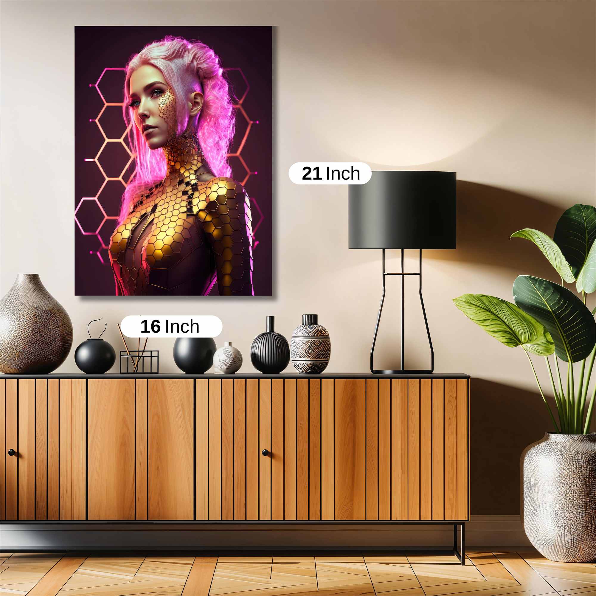 Cyber Enigma Safe Wall Magnetic / M