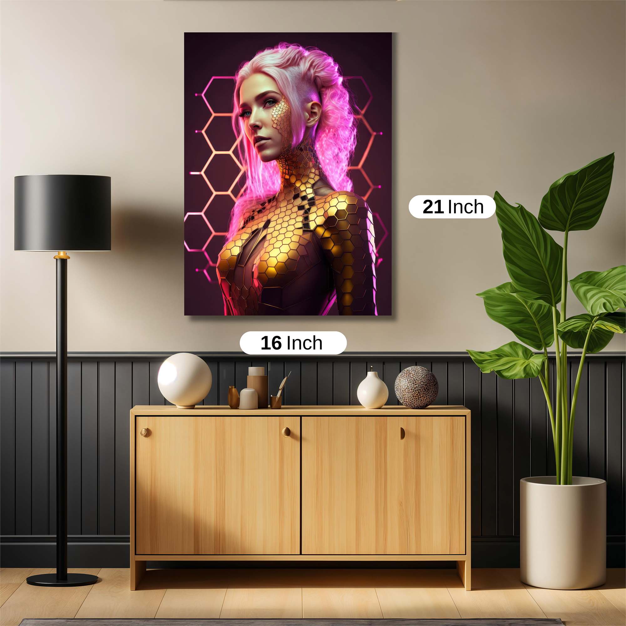 Cyber Enigma Safe Wall Magnetic / M